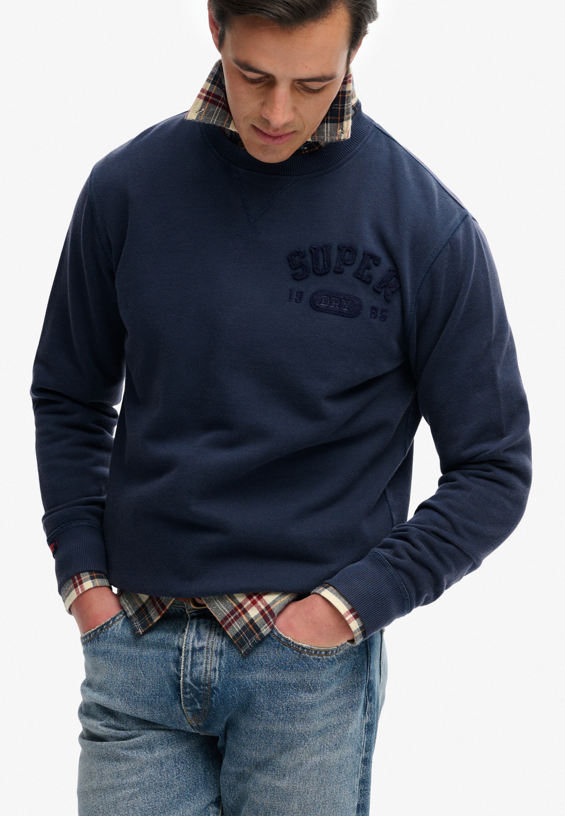 Superdry Sweatshirt »VINTAGE ATHLETIC TONAL CREW«
