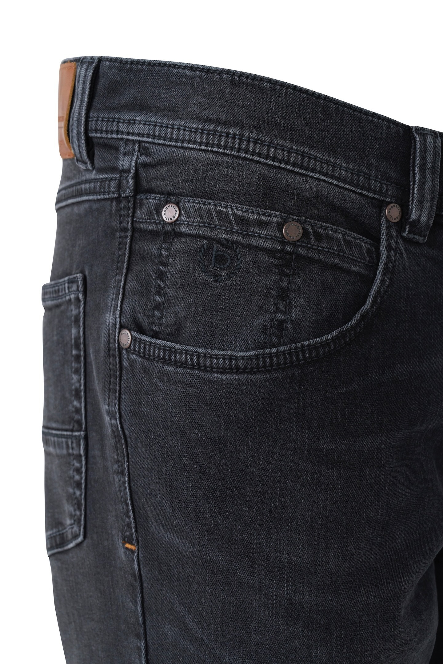 bugatti 5-Pocket-Jeans »Regular Fit«, aus Authentic Denim mit Stretch-Komfort