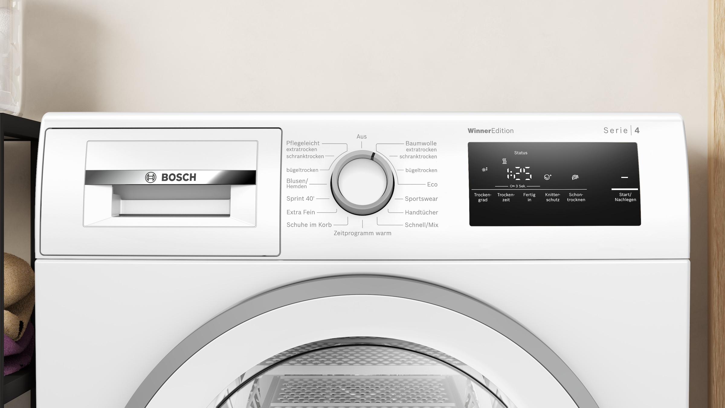 BOSCH Wärmepumpentrockner »WTH85VWJN« Serie 4