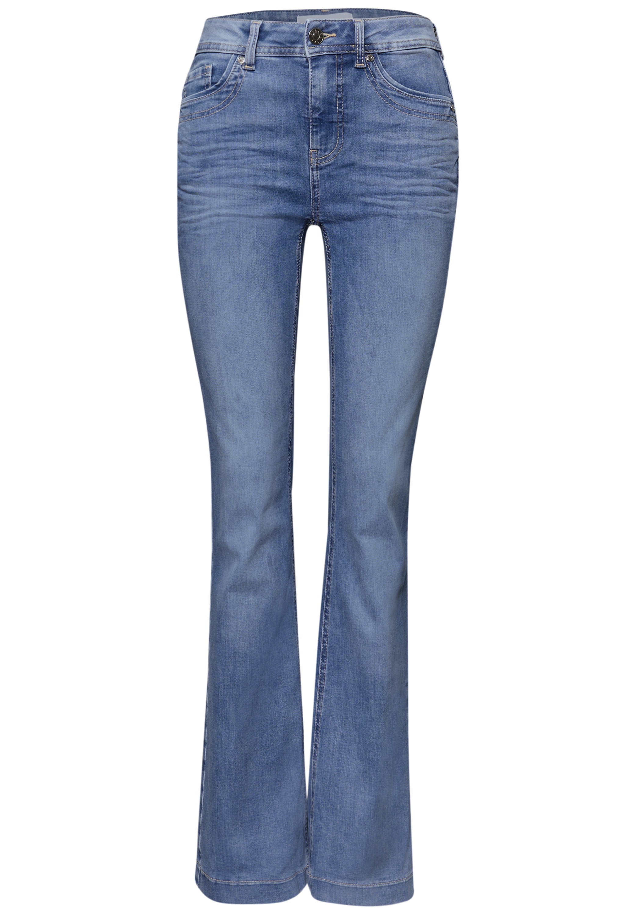 STREET ONE Bootcut-Jeans »Style Blaire« in klassischer 5-Pocket-Form