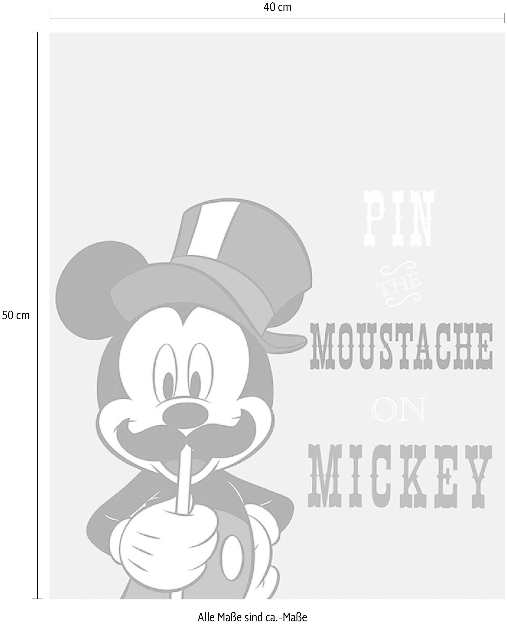 Komar Poster Schlafzimmer, | online Mouse 3 XXL kaufen Jahren Wohnzimmer St.), (1 Disney, Moustache«, mit Garantie »Mickey Kinderzimmer