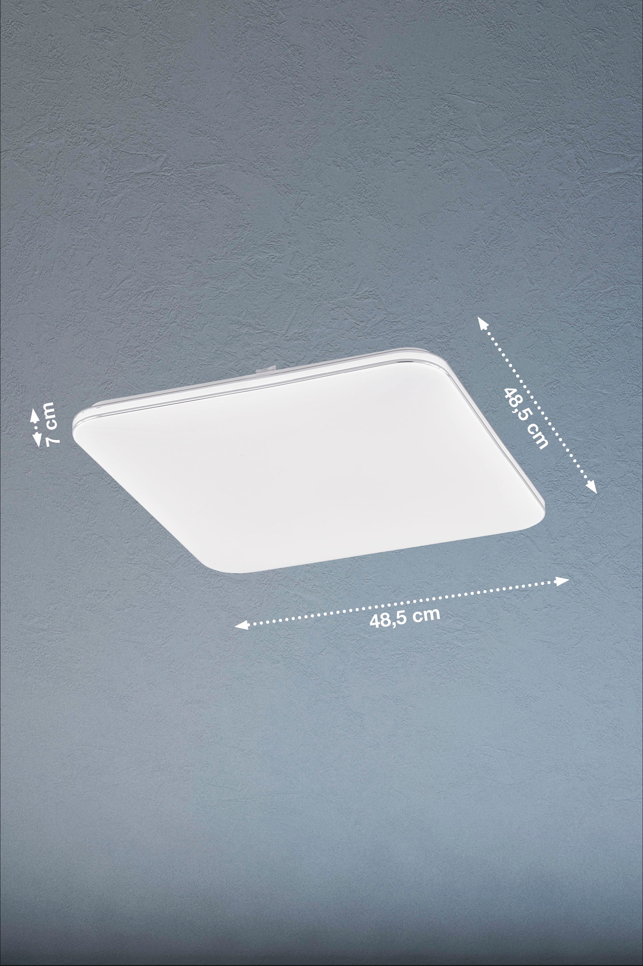 FISCHER & HONSEL LED Deckenleuchte »Porto«, 1 flammig, Leuchtmittel LED-Modul | LED fest integriert
