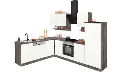 HELD MÖBEL Winkelküche »Virginia«, mit E-Geräten, Stellbreite 220/280 cm kaufen HELD MÖBEL Winkelküche »Virginia«, mit E-Geräten, Stellbreite 220/280 cm kaufen