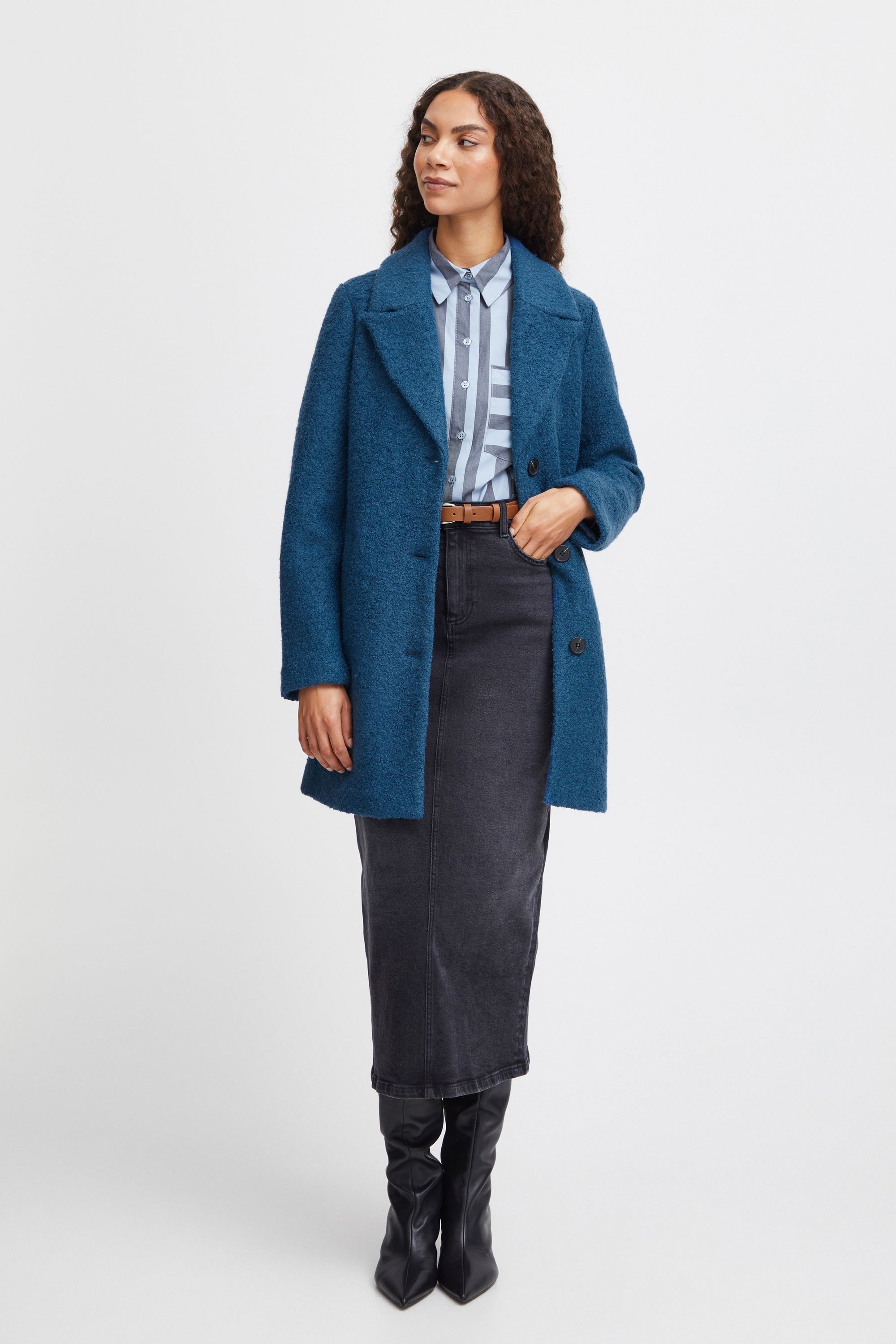 b.young Wollmantel »Wollmantel BYCECILA SH COAT«