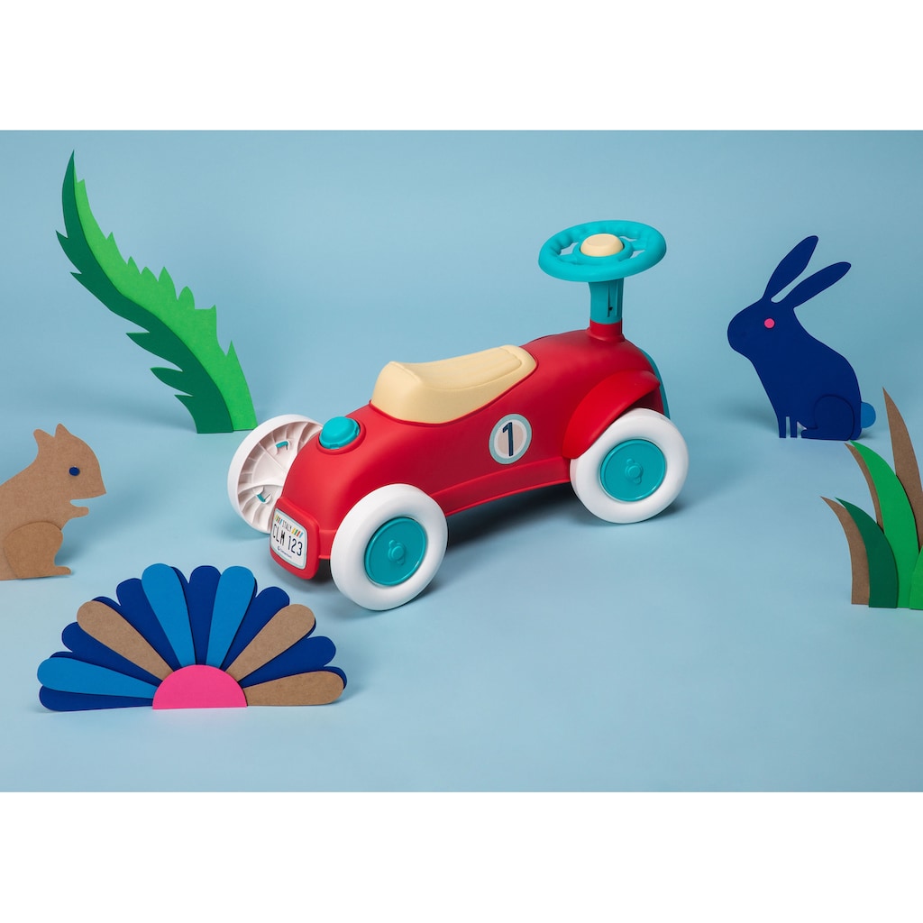 Clementoni® Rutscherauto »Baby Clementoni, Play for Future - Mein erstes Auto«, aus recyceltem Material