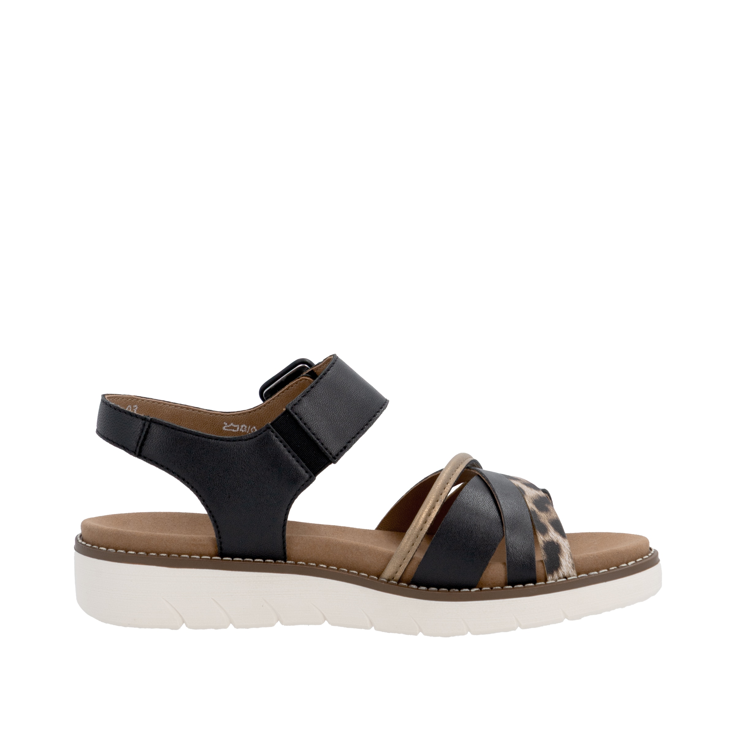 Remonte Sandale  Sommerschuh, Sandalette mit Softfußbett und Klettverschluss