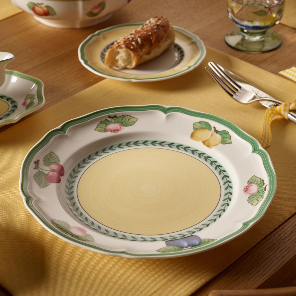 Villeroy & Boch Speiseteller »Speiseteller French Garden Fleurence ø 26,7 cm 6er Set bunt«