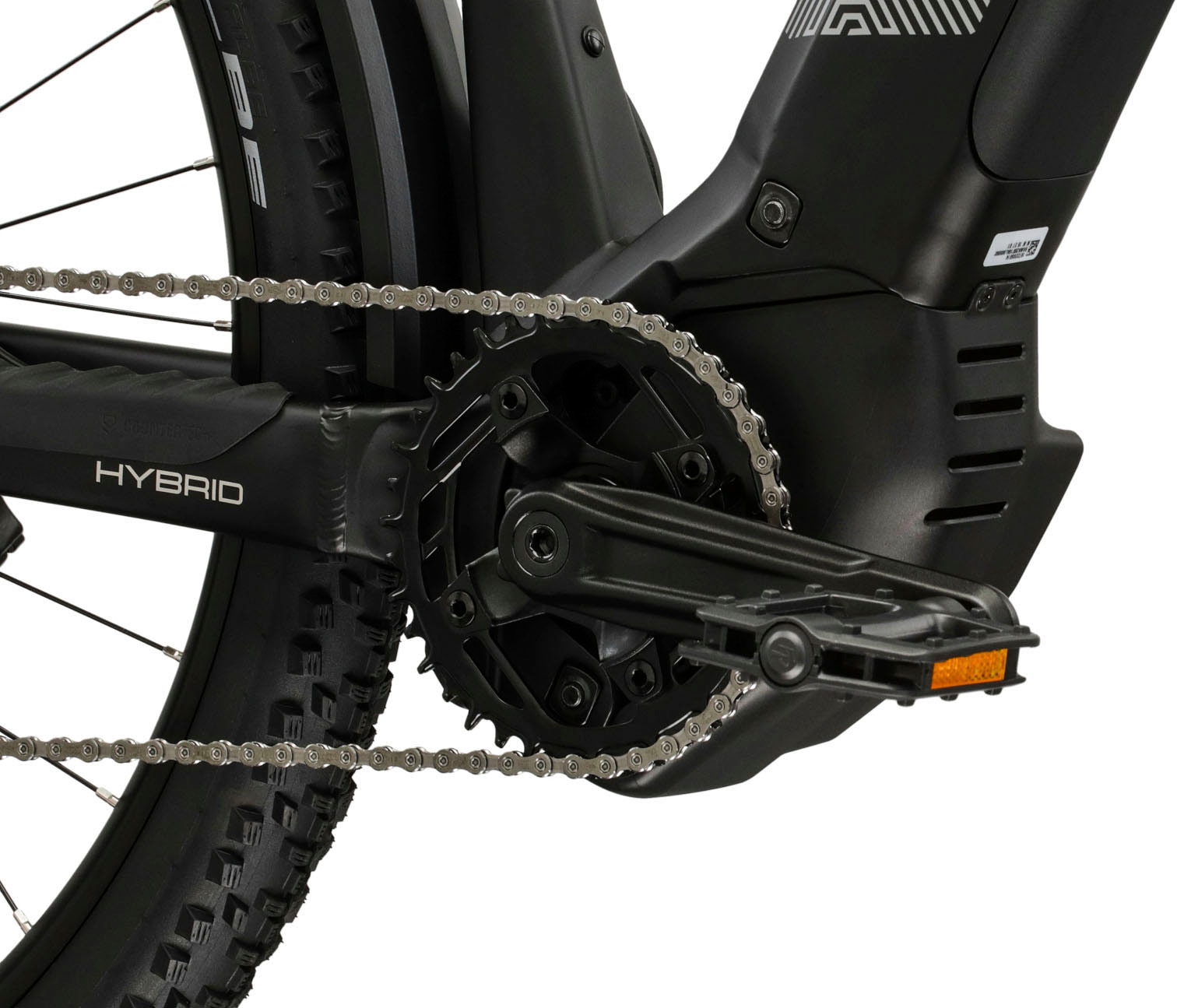 Kross »Influx Hybrid SUV 2.0 16,7Ah / 600 Wh 29 Zoll schwarz 9 Gänge 2026« 9 Gang Shimano CUES U4000 Schaltwerk Kettenschaltung Mittelmotor 250 W