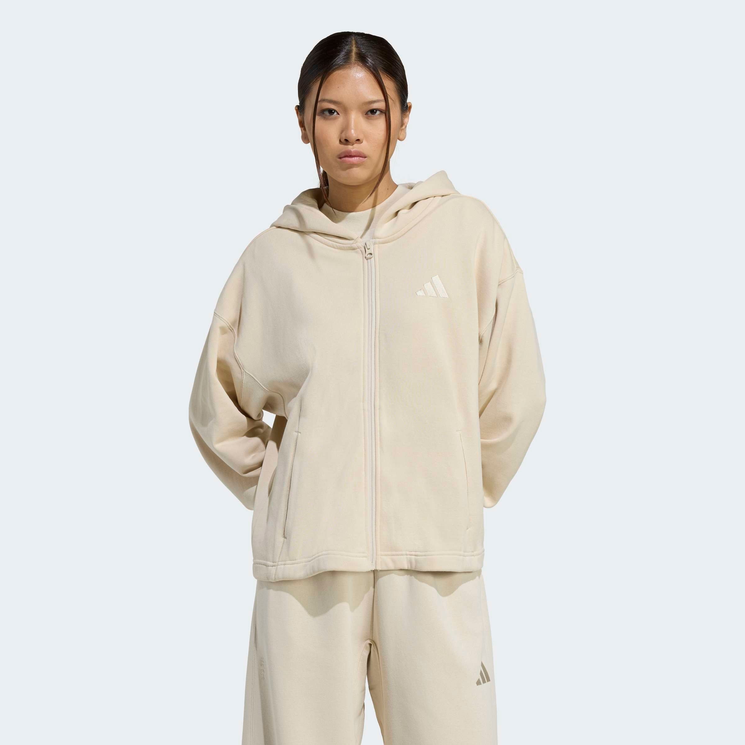 adidas Sportswear Kapuzensweatshirt »W ALL SZN FT FZ«
