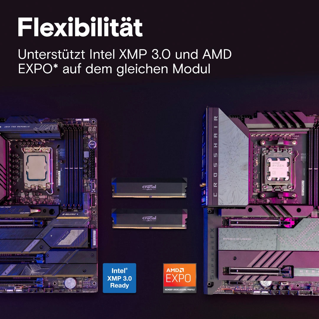 Crucial Arbeitsspeicher »Pro Overclocking 16GB CL36«