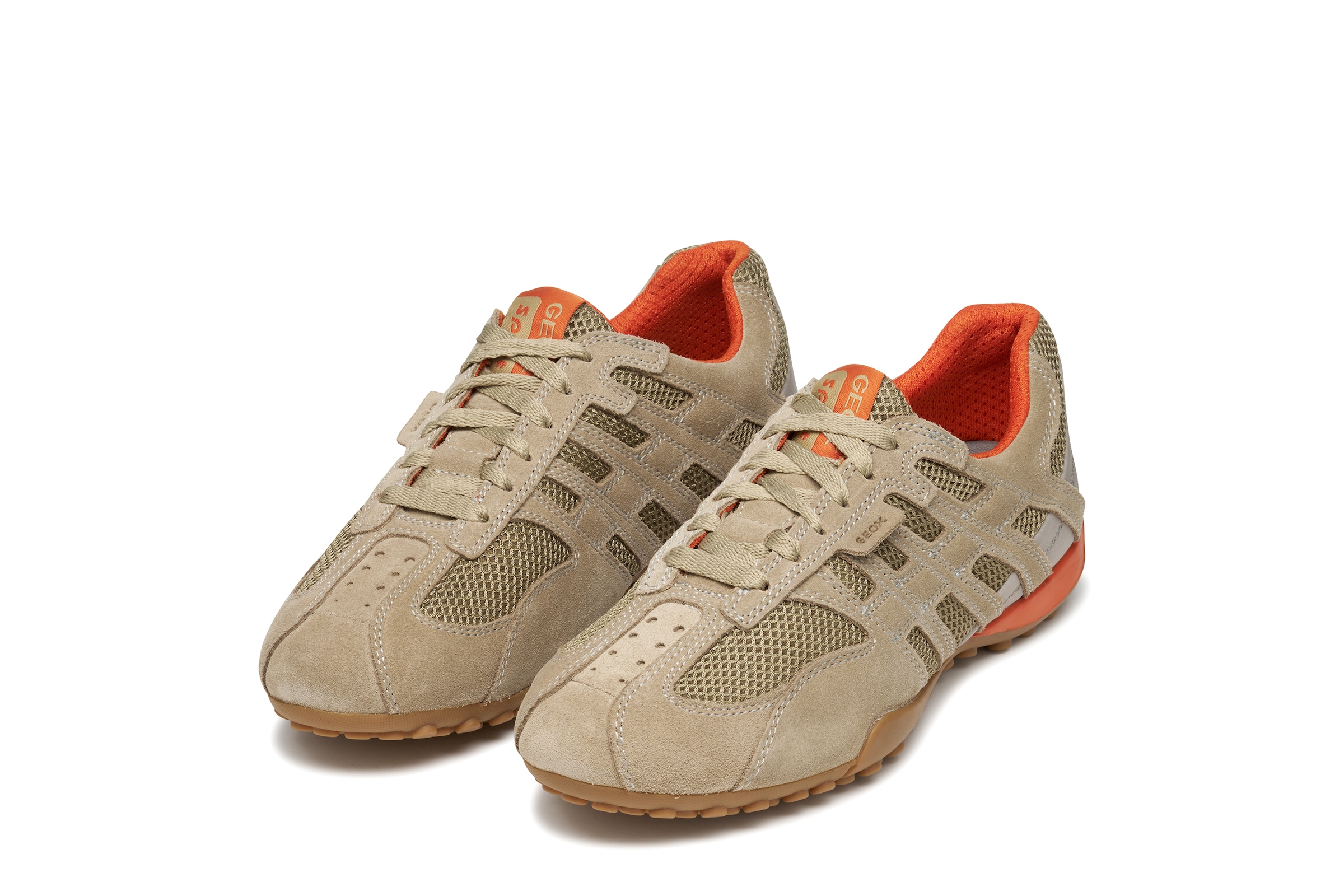 Geox Schnürschuh »U SNAKE ORIGINAL«  , Schnürschuh, Freizeitschuh, Trekking Sneaker mit Lederinnensohle