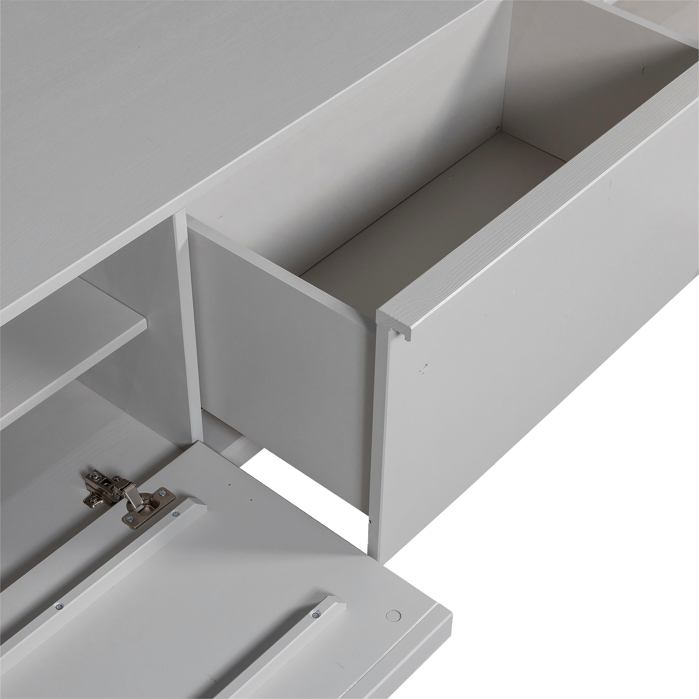 WOOOD Lowboard »Klinik TV-Kommode«, Kommode aus Kiefernholz, H 60 cm x B 200 cm