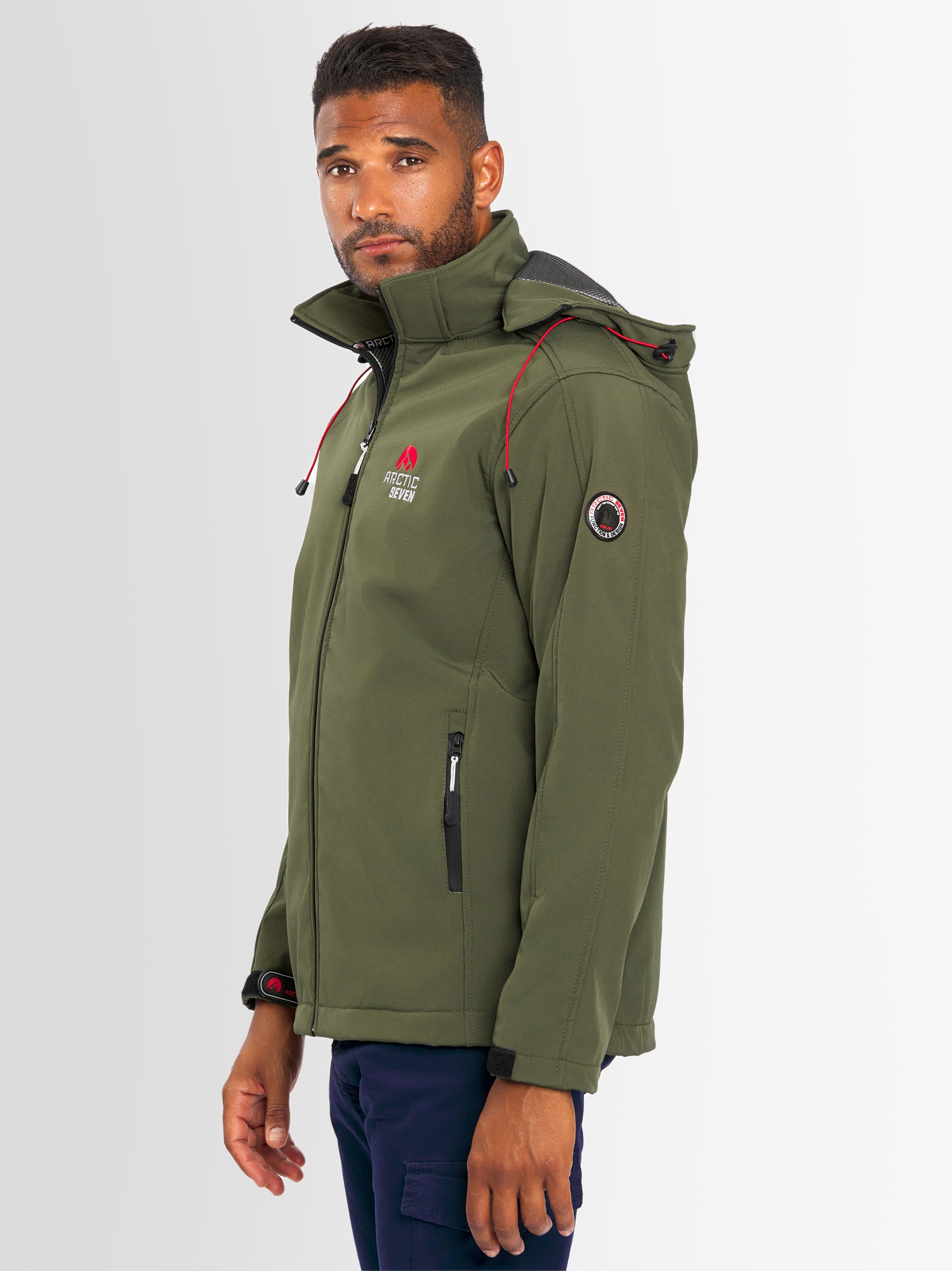 Arctic Seven Softshelljacke »Arctic Seven Herren Softshell Jacke AS087«