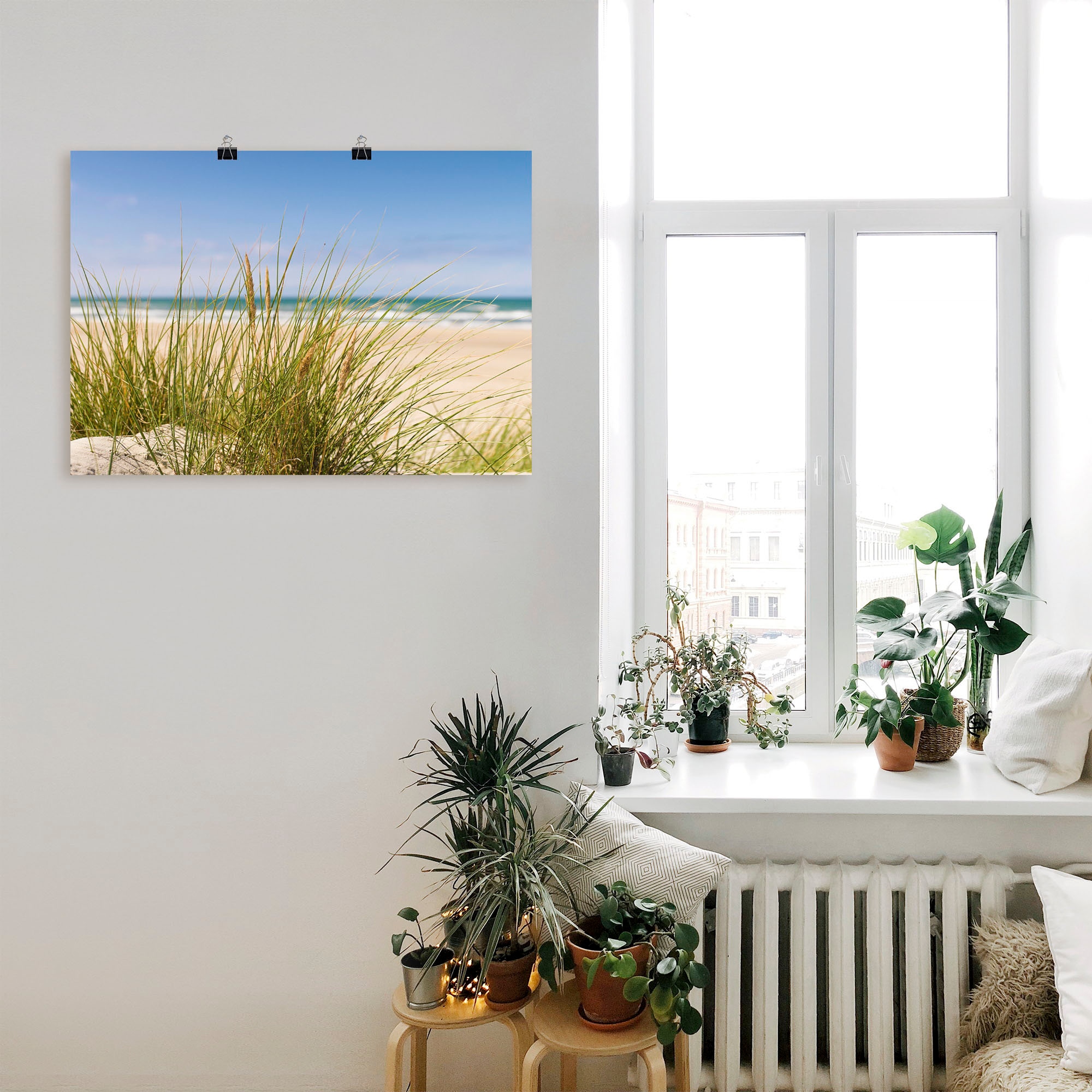Artland Wandbild »Dünengras« Strand 1 Stk. tlg. als Leinwandbild, Poster in verschied. Größen