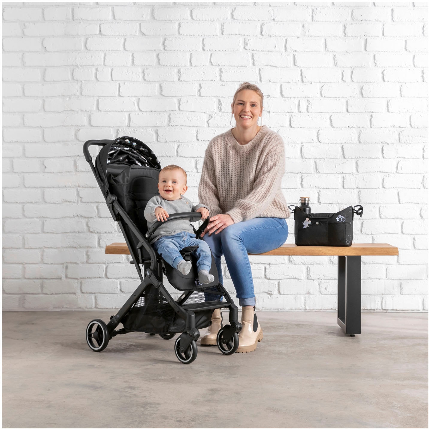 Hauck Kinder-Buggy »Travel N Care Disney 100«, 22 kg, inklusive Kinderwagenorganizer