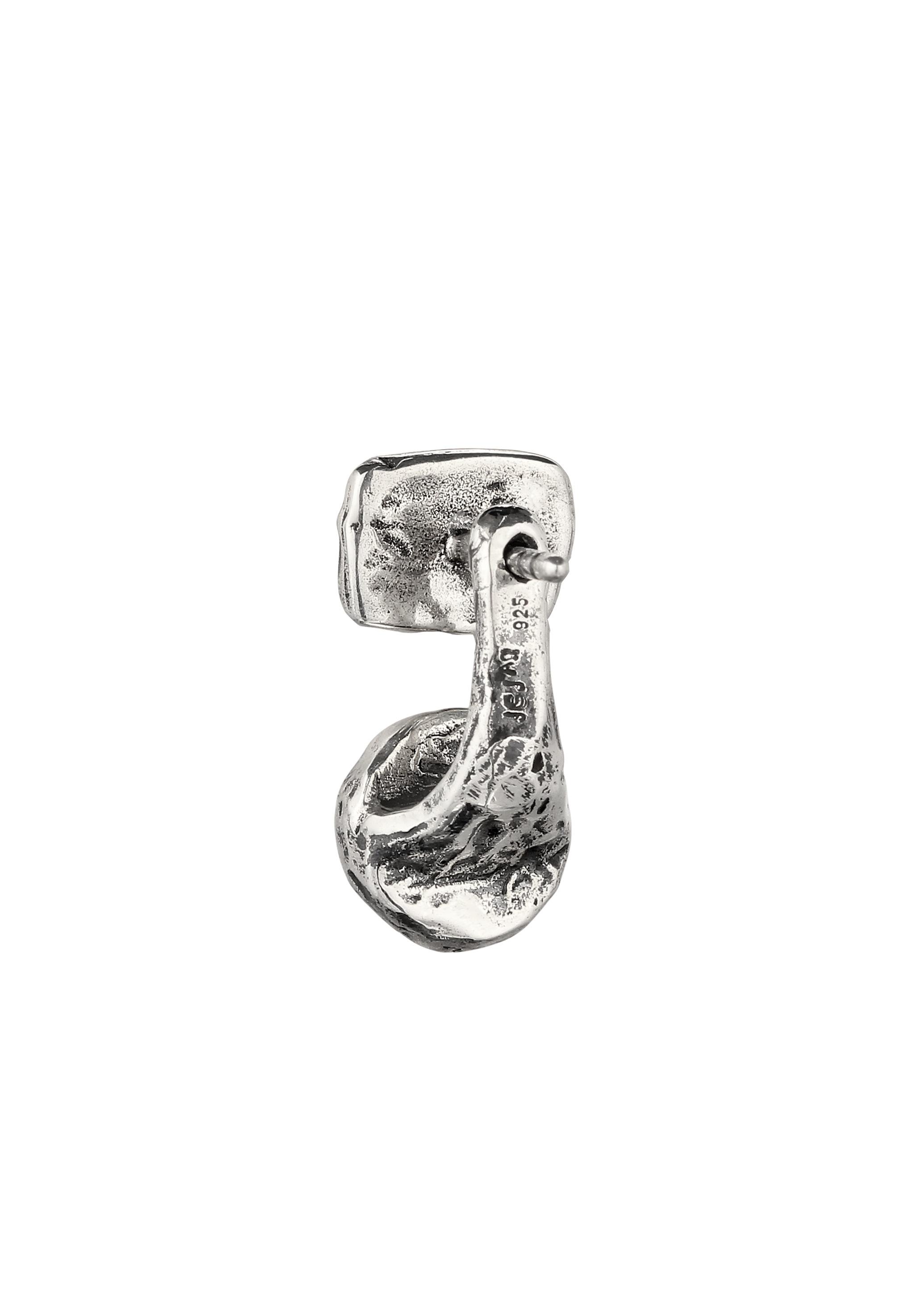 HAZE & GLORY Paar Ohrstecker »Ohrringe Ohrstecker Tigerauge Schwarz Braun 925 Sterling Silber«
