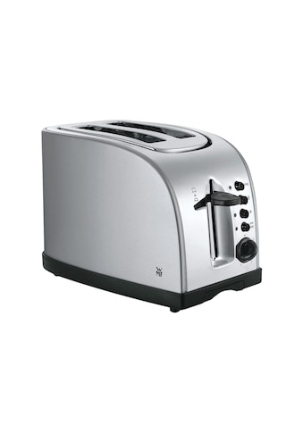 WMF Toaster »Stelio«, 2 kurze Schlitze, 900 W, mit Edelstahl-Brötchenaufsatz,... kaufen