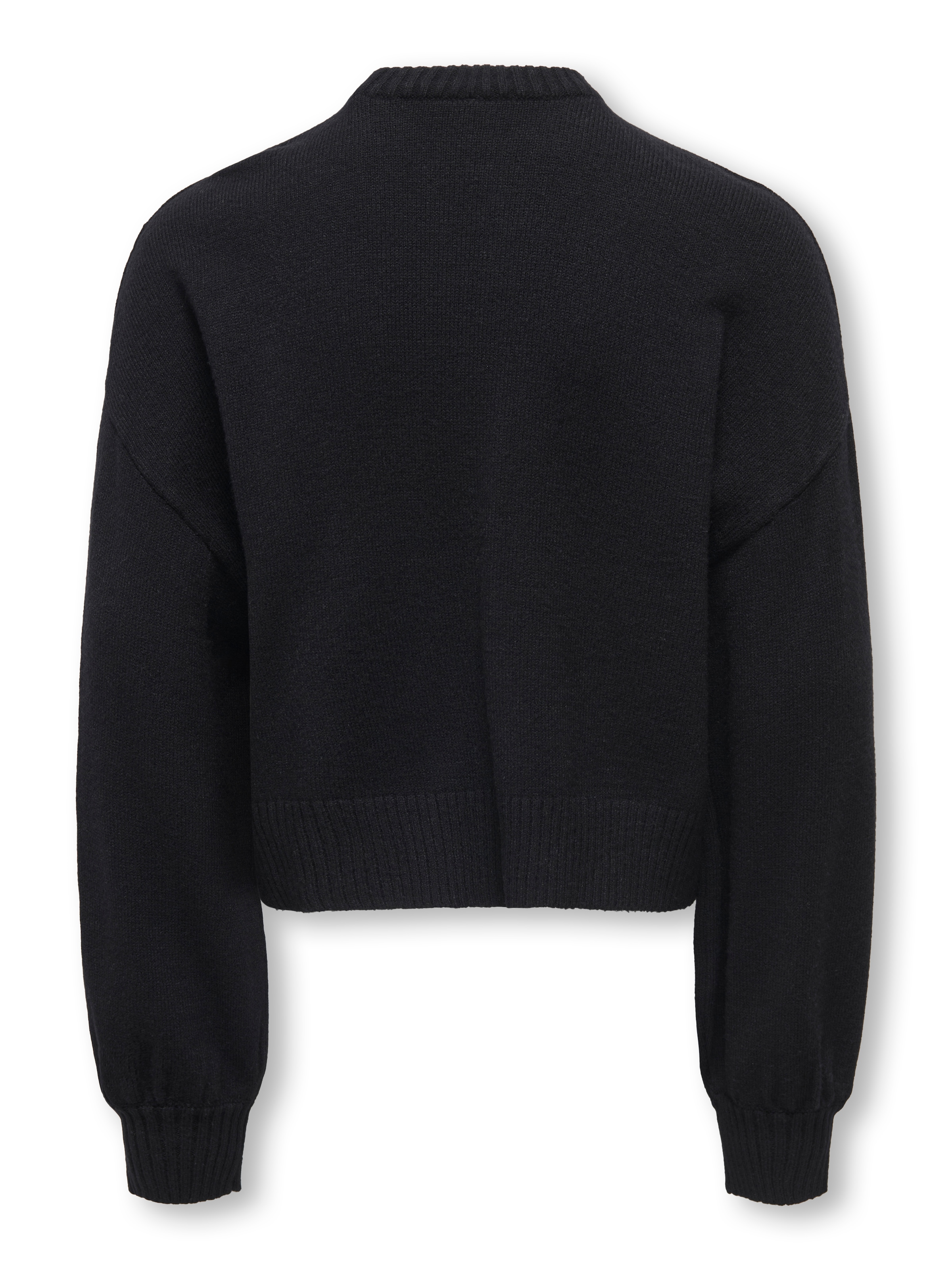 KIDS ONLY Rundhalspullover »KOGLEVA-LAYA LS EMB. O-NECK FR KNT« Viskosemischung