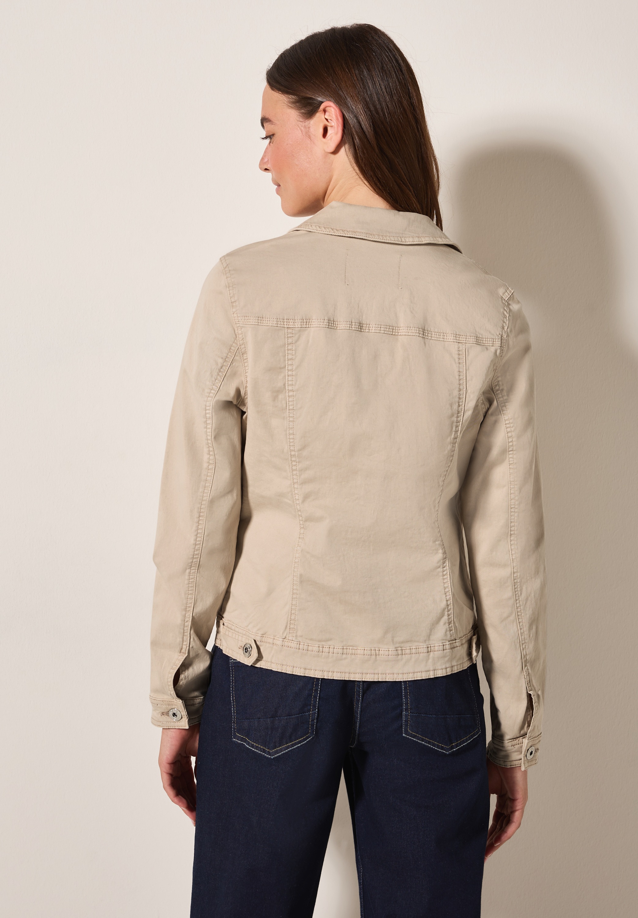 Cecil Jeansjacke, ohne Kapuze, mit Brusttaschen und seitliche Taschen