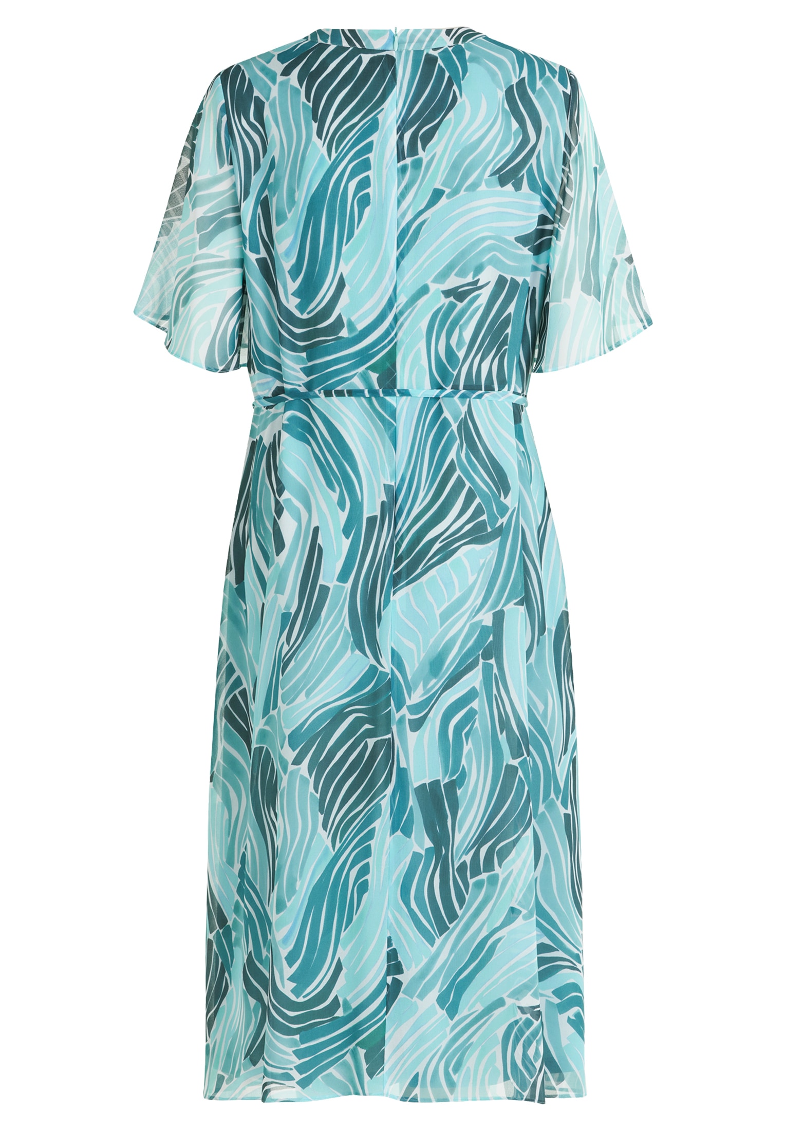 Betty&Co Chiffonkleid »Chiffonkleid mit Flügelärmeln«
