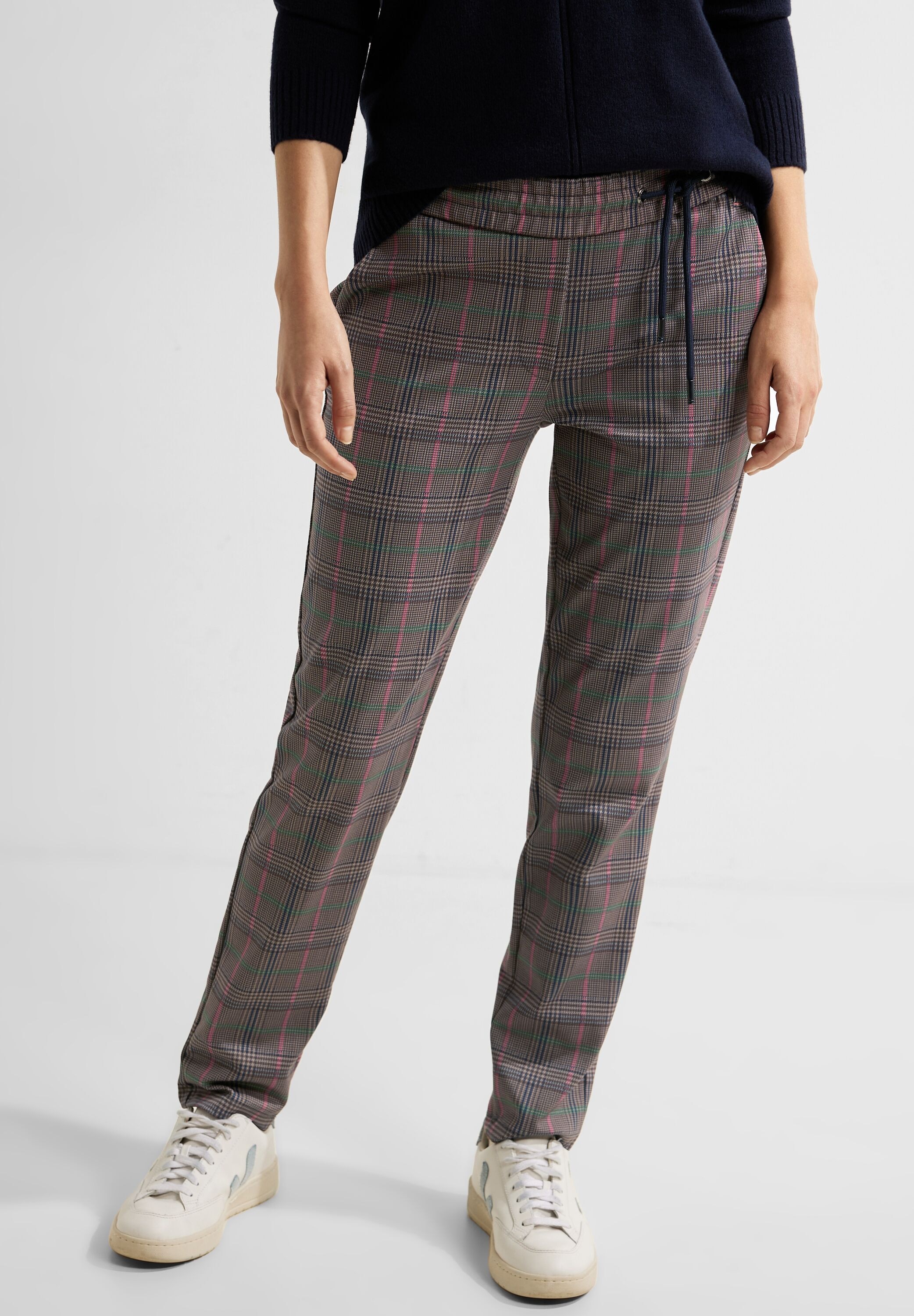 Cecil Jogger Pants bei ♕ »Damenhose Tracey Karomuster Check«