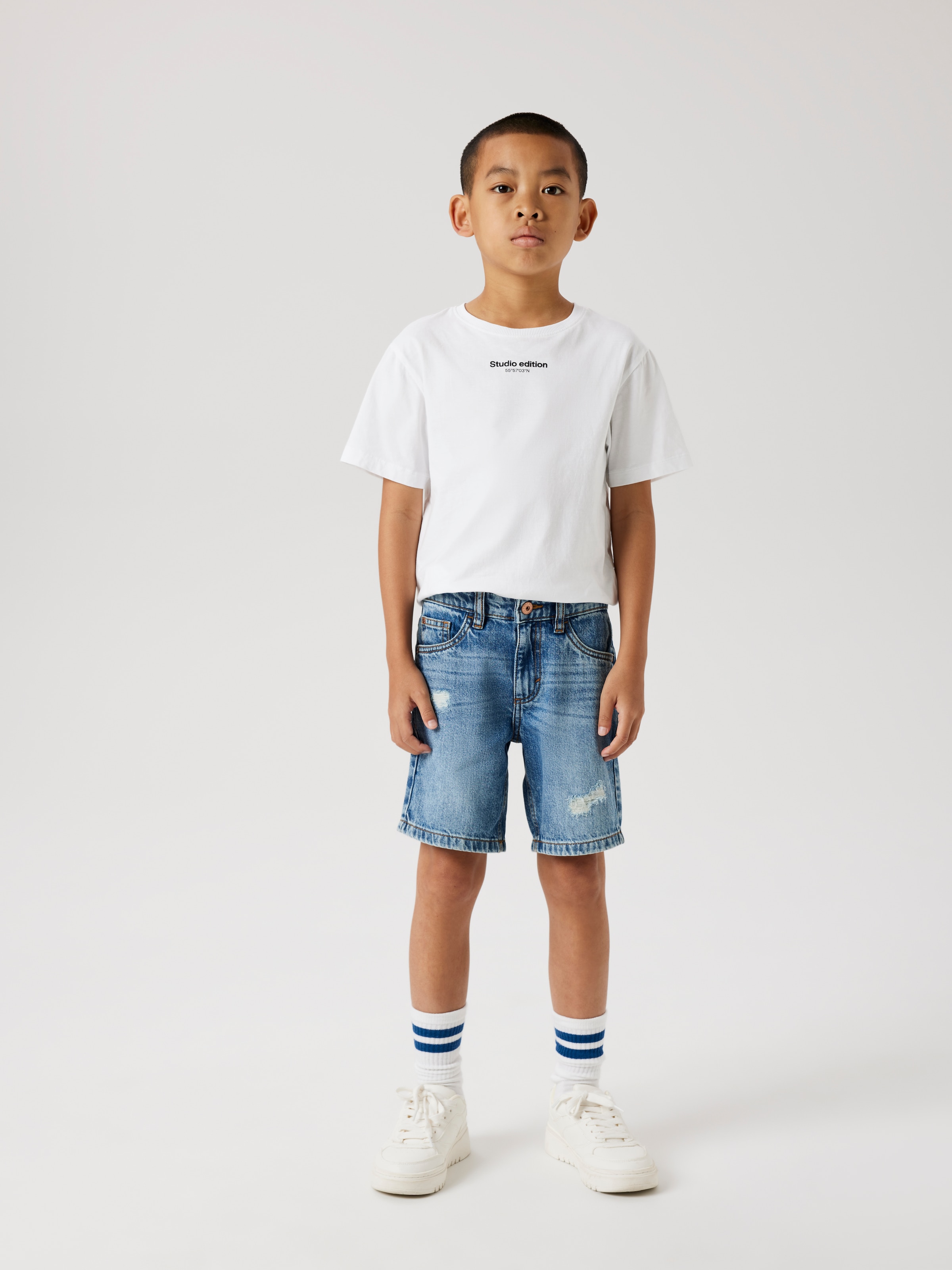 Name It Shorts »NKMSILAS LOOSE DNM L SHORTS 7998-BE NOOS«