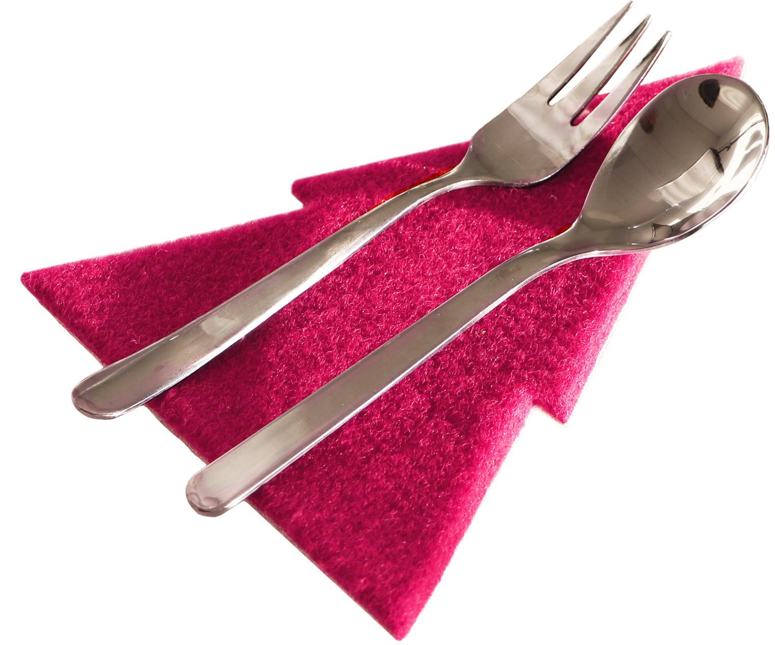 Primaflor-Ideen in Textil Platzset »Tannenbaum, Weihnachtsdeko«, (Set, 4 St.), ideal als Besteckunterlage, Tischdeko oder Untersetzer