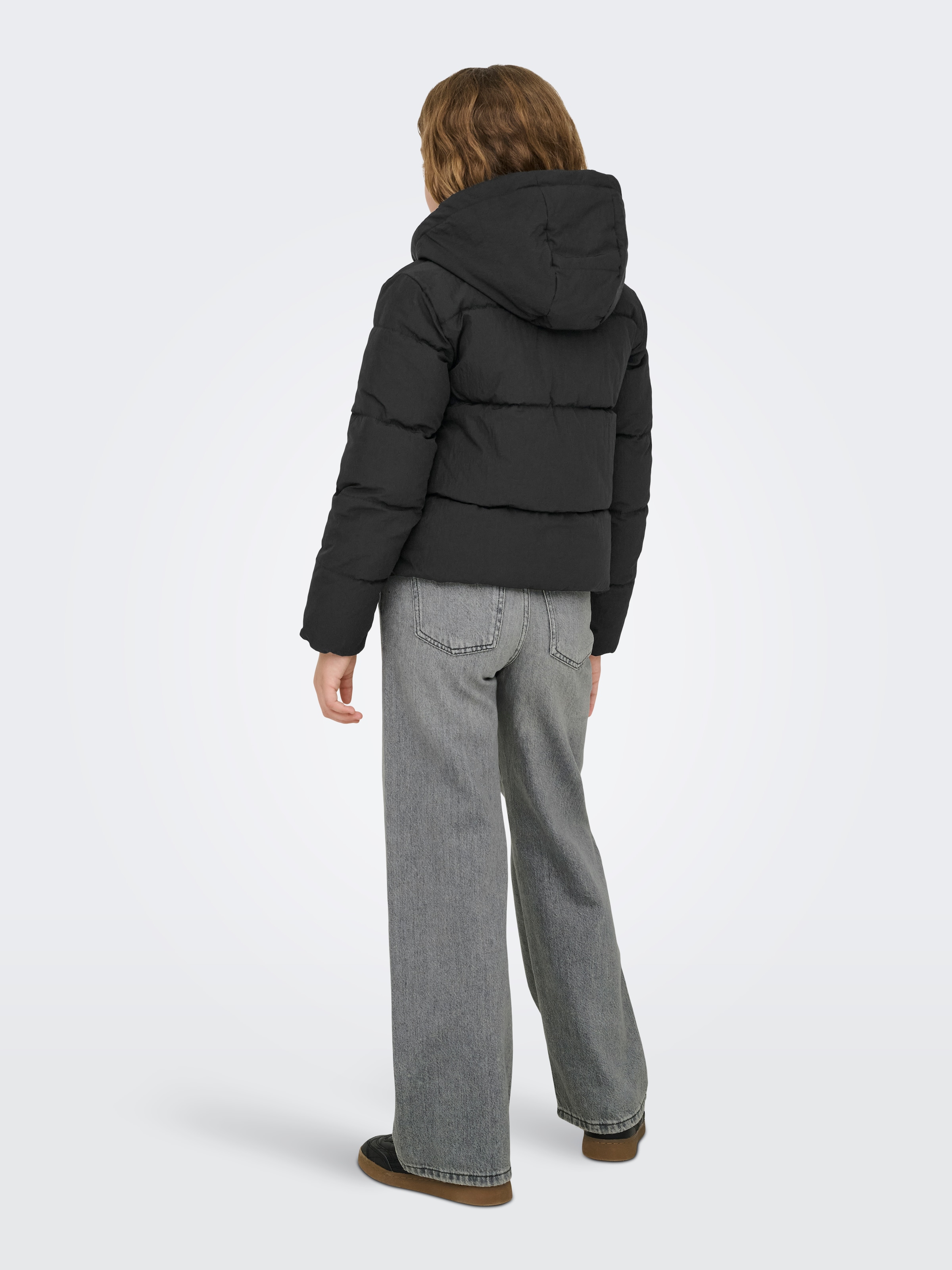 KIDS ONLY Steppjacke »KOGDOLLY SHORT PUFFER JACKET OTW« mit Kapuze