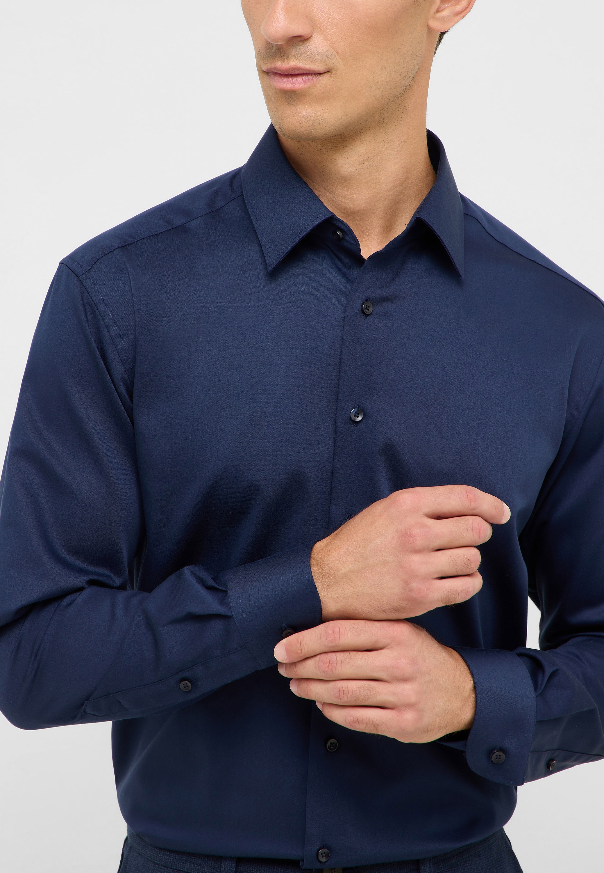 Eterna Langarmhemd »MODERN FIT«, NON IRON (bügelfrei)