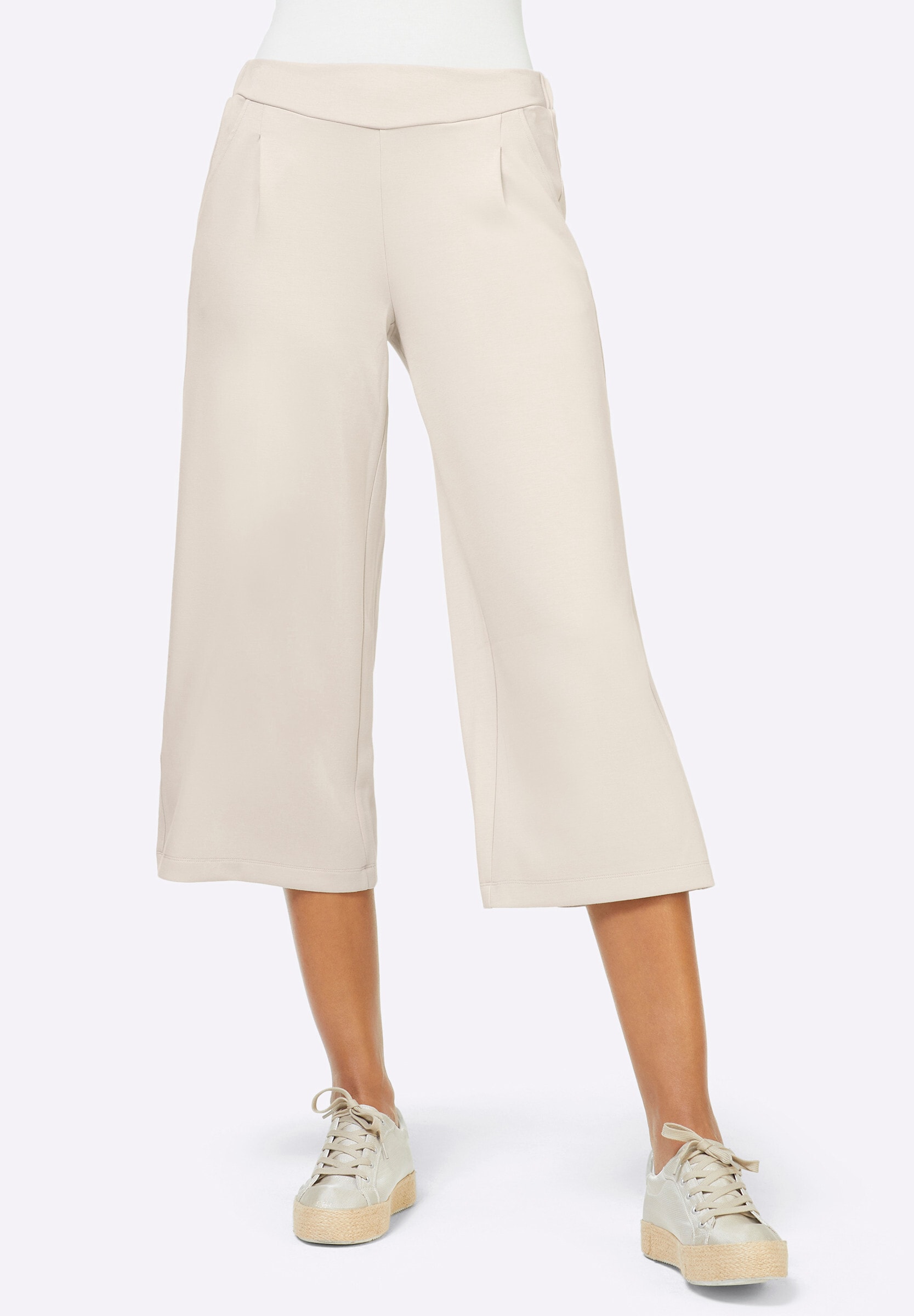 creation L Culotte »Jersey-Culotte Culotte mit Dehnbund hinten«