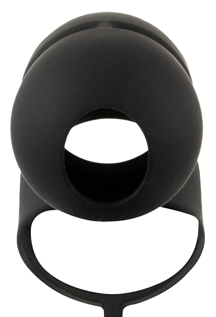 BLACK VELVETS Anal-Stimulator »Peniskäfig mit Analplug Cock cage with butt plug« ()