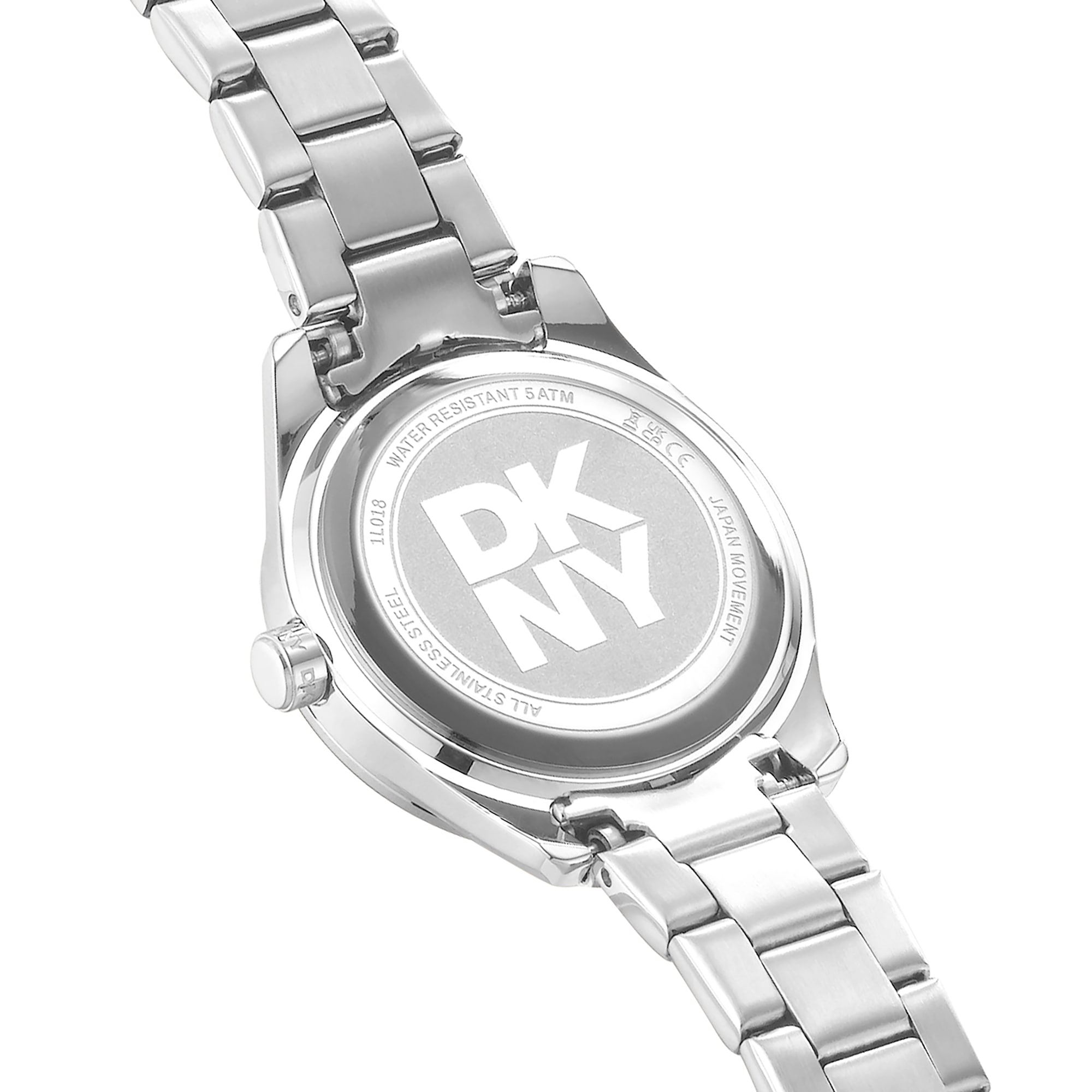 DKNY Quarzuhr »Chambers Sport« Armbanduhr, Damenuhr, Edelstahlarmband, analog