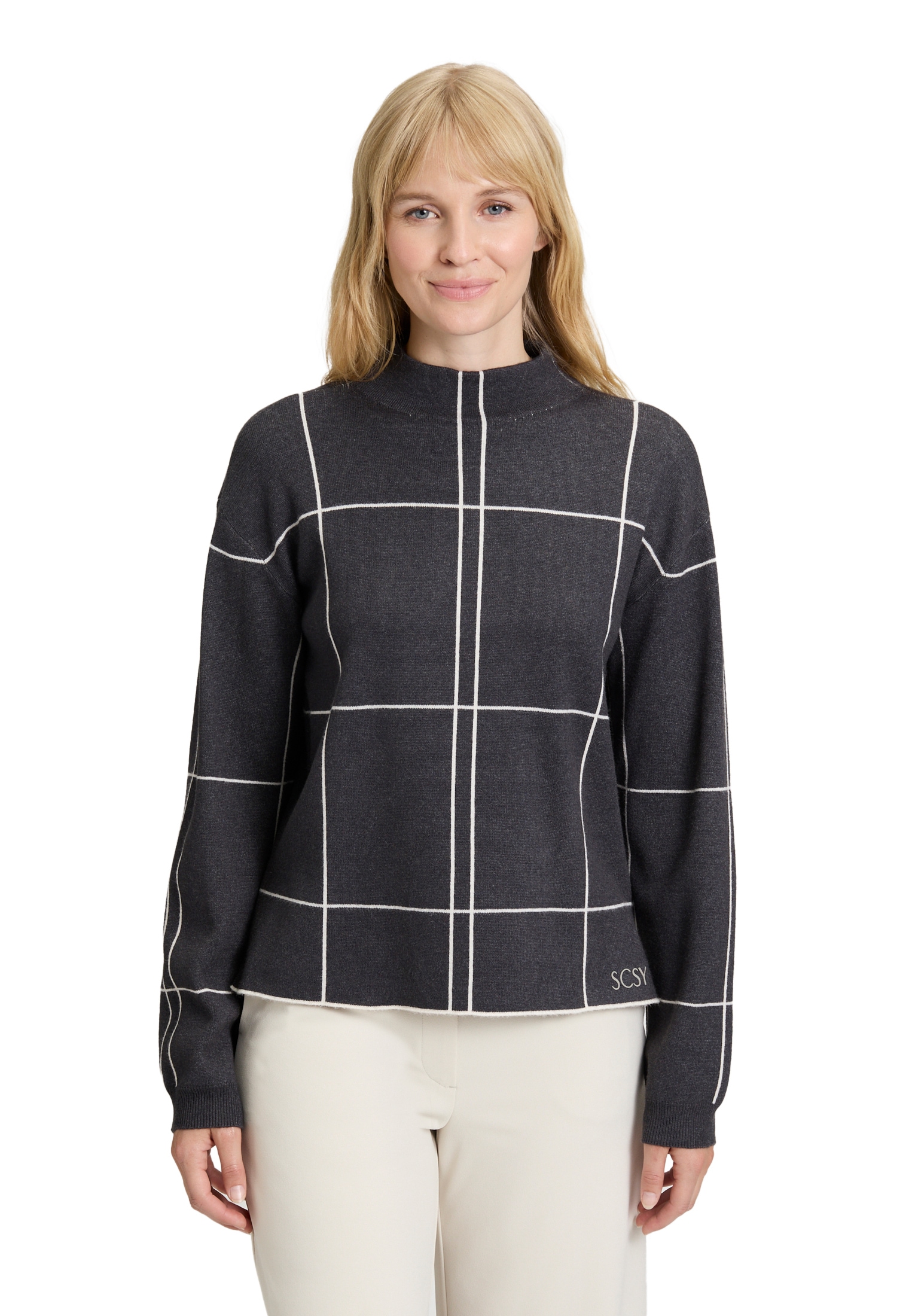 Betty Barclay Strickpullover »Strickpullover kariert«