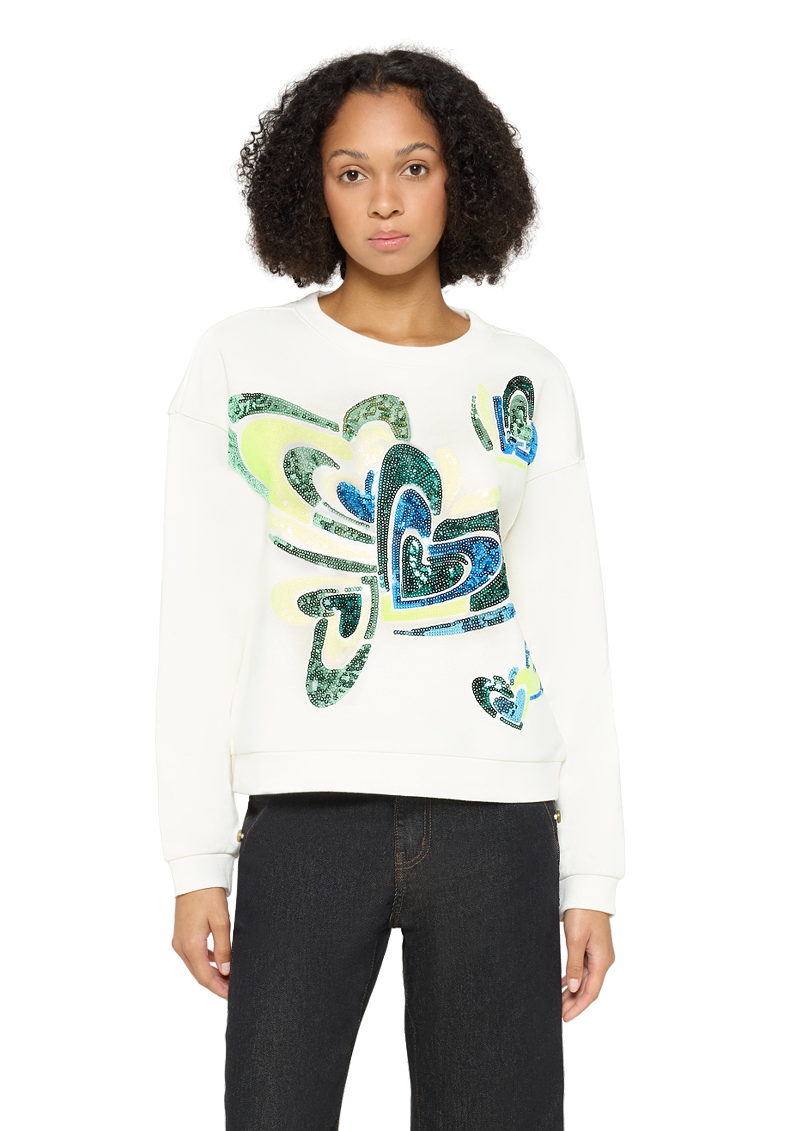 Cartoon Sweatshirt »Sweatshirt mit Rippbündchen«
