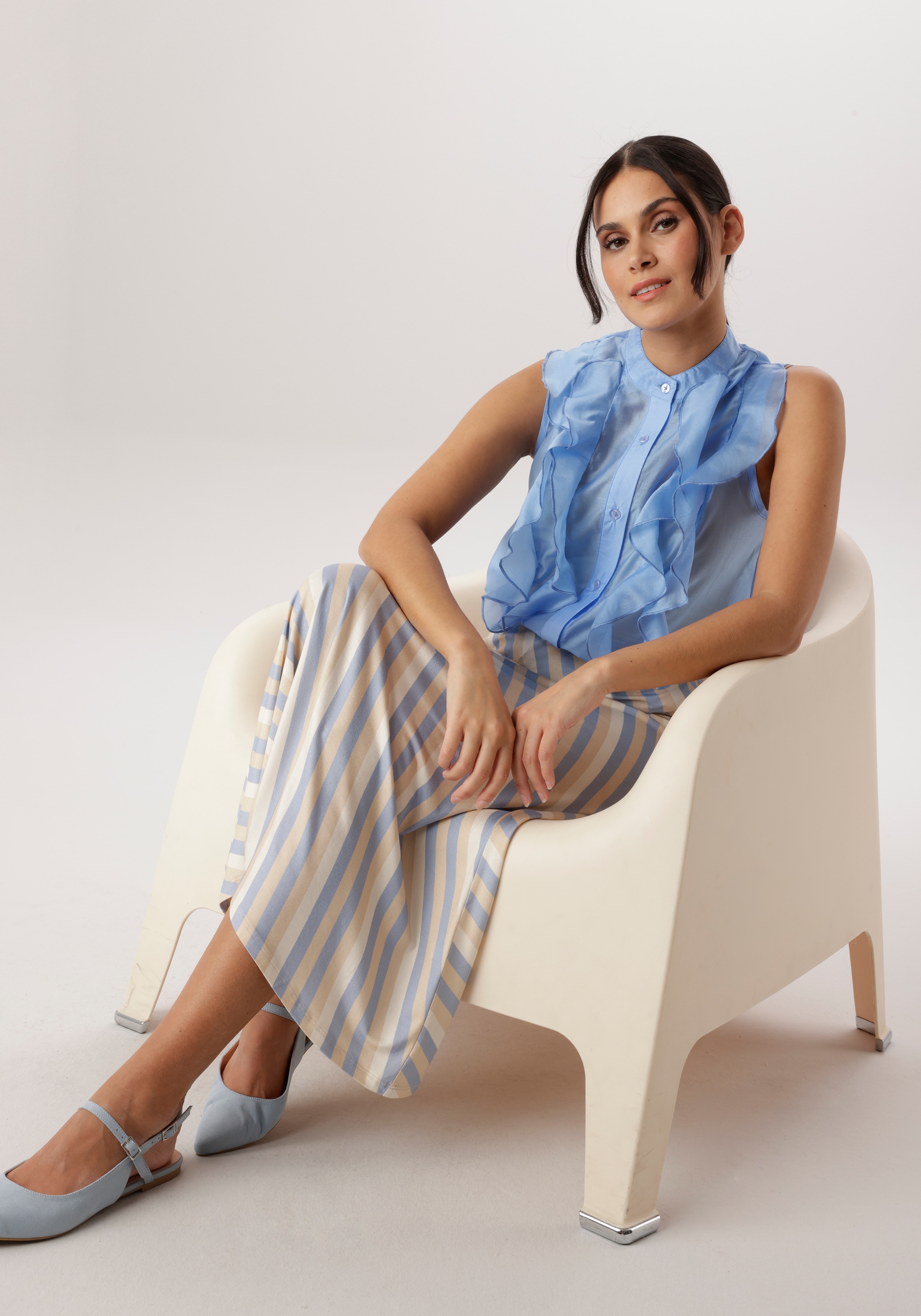 Aniston SELECTED Maxirock mit innenliegenden, elastischen Gummiband - NEUE KOLLEKTION