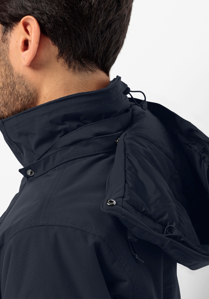 Jack Wolfskin Parka »GLACIER CANYON PARKA«, mit Kapuze