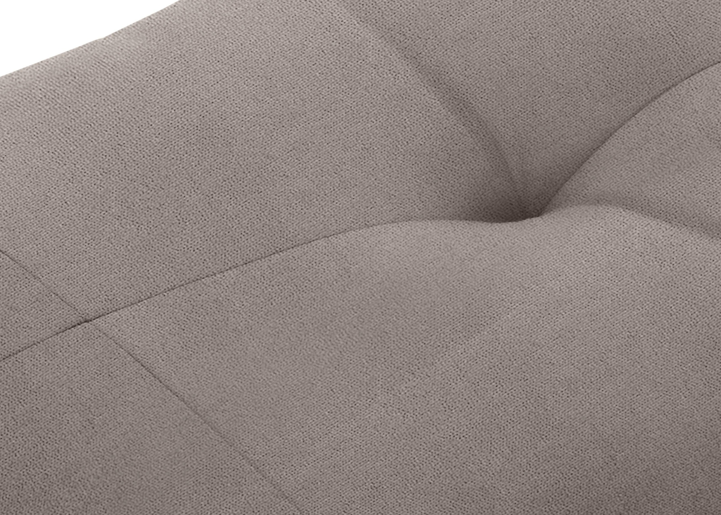 W.SCHILLIG Hocker »softy«, mit dekorativer Heftung im Sitz, Füße Chrom glänzend