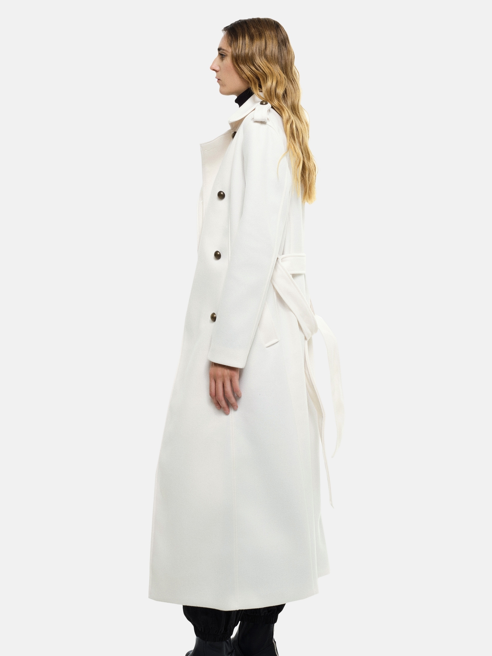 RICANO Trenchcoat »Mantel Simona« Handgefertigt, Made in Italy