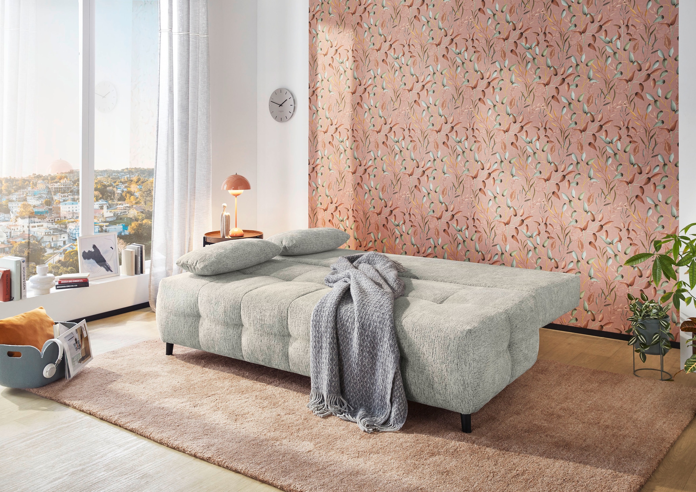 Jockenhöfer Gruppe Schlafsofa »Phil, B: 207 cm, Liegefl. 150x200 cm« mit Bettfunktion & Bettkasten