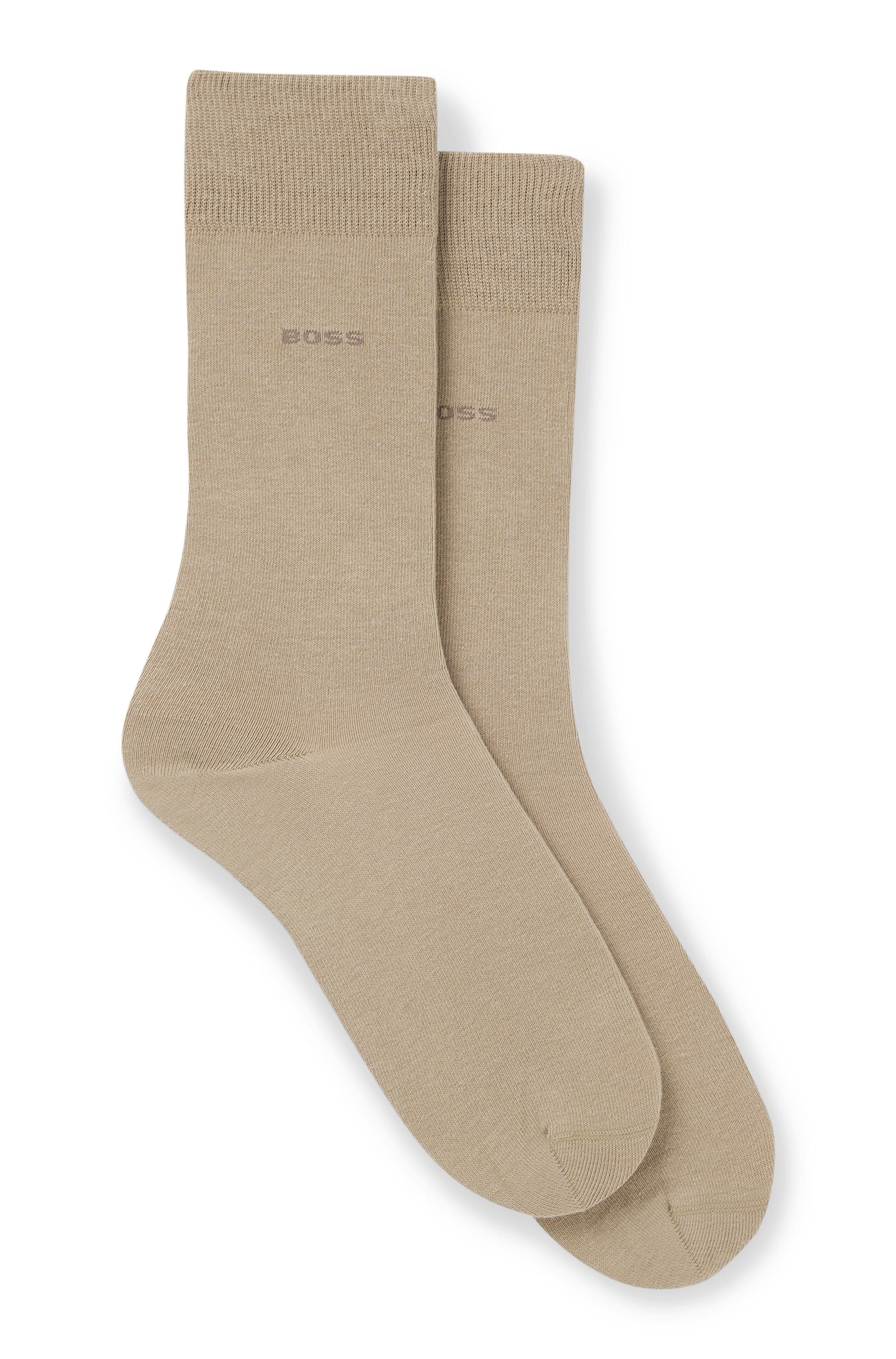 BOSS Businesssocken »2P RS Uni CC«, (Packung, 2 Paar, 2er), mit Markenlogo