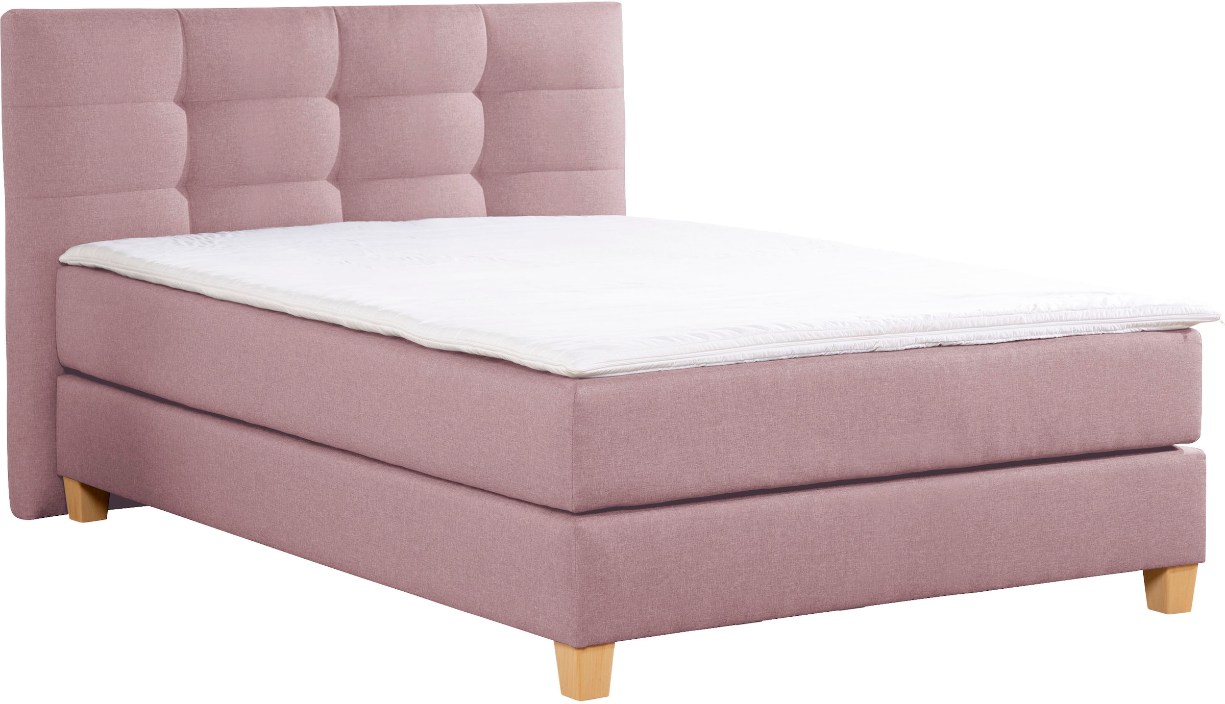 Home affaire Boxspringbett »Moulay«, inkl. Topper, in 3 Härtegraden, TFK auch in Härtegrad 4
