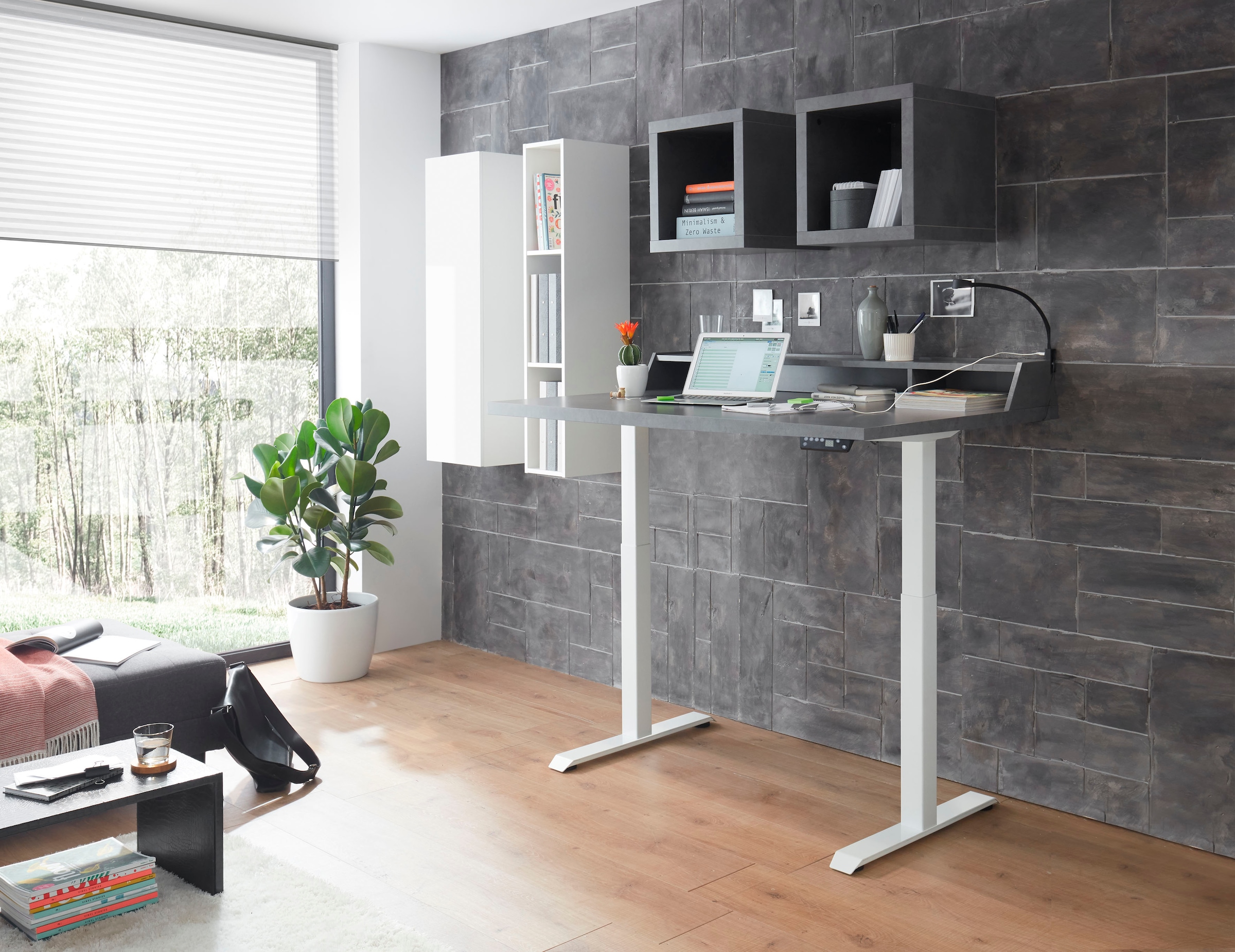 Mäusbacher Büromöbel-Set »Big System Office«, (6 tlg.), Schreibtisch höhenverstellbar
