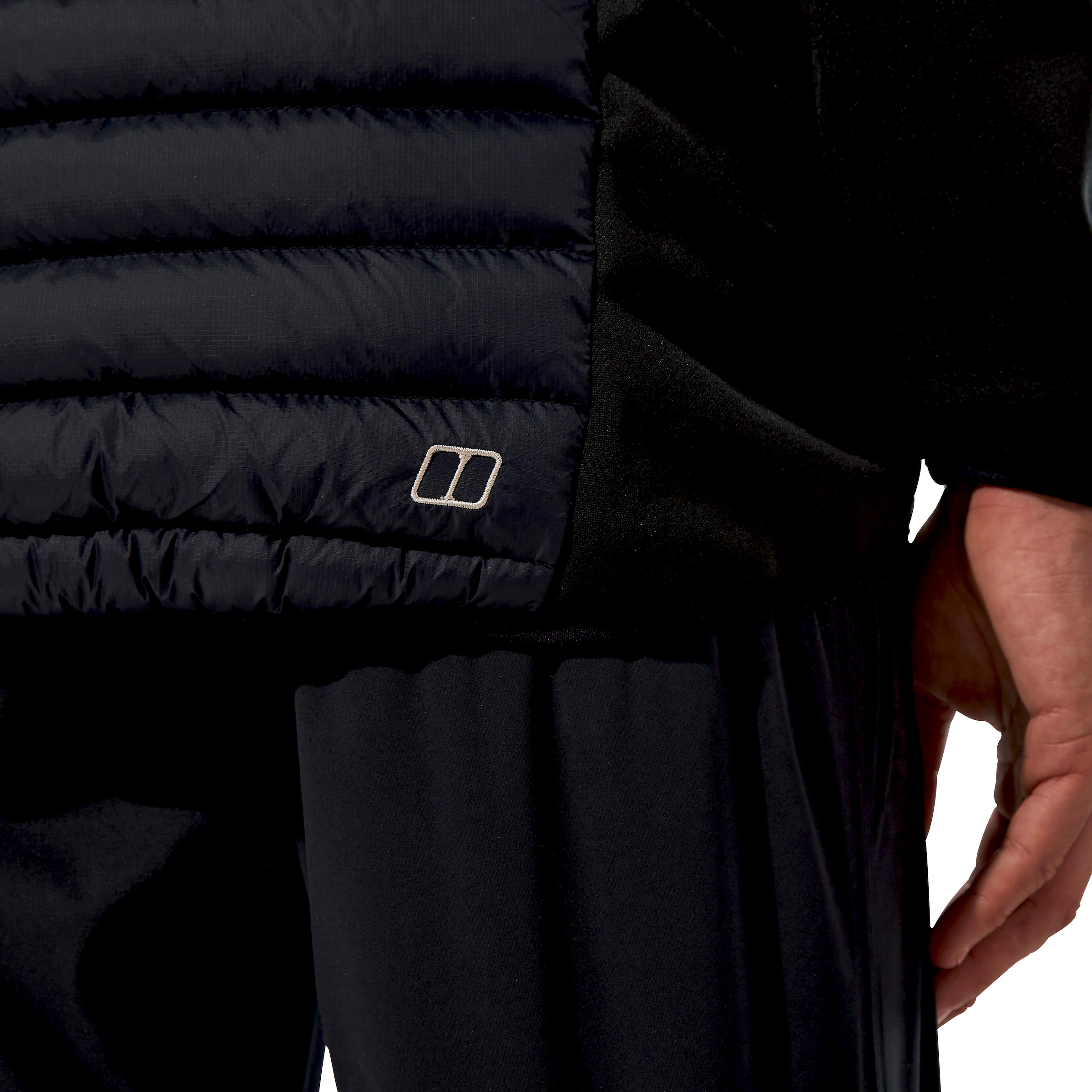 Berghaus Hybridjacke »VASKYE HOODED HYBRID JACKET« mit Kapuze mit Kapuze mit Kinnschutz, wasserabweisend und windabweisend