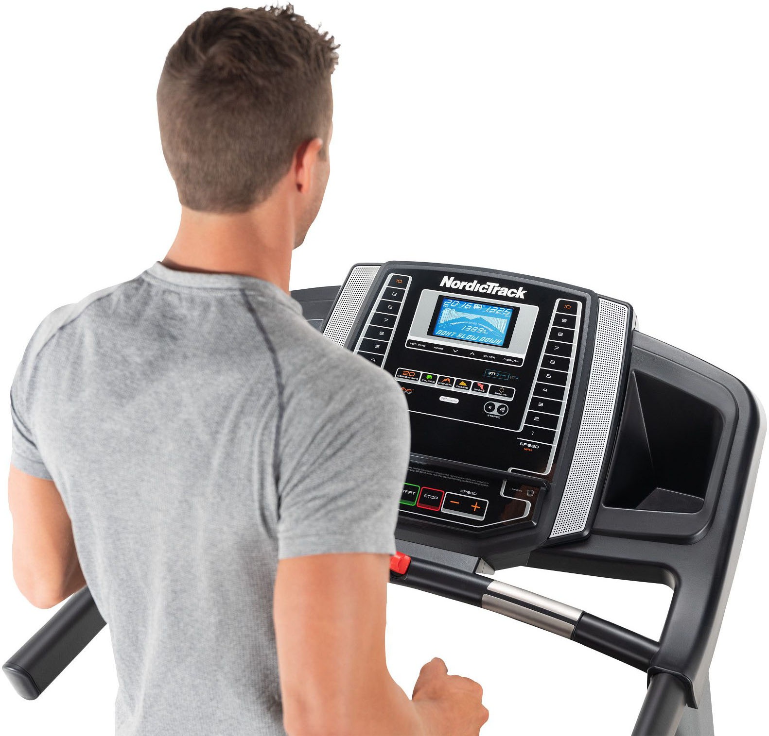 NordicTrack Laufband »NordicTrack T 6.5 S«, (Laufband zum Laufen und Gehen mit 5" Display, faltbar), bis max. 16 km/h, klappbar