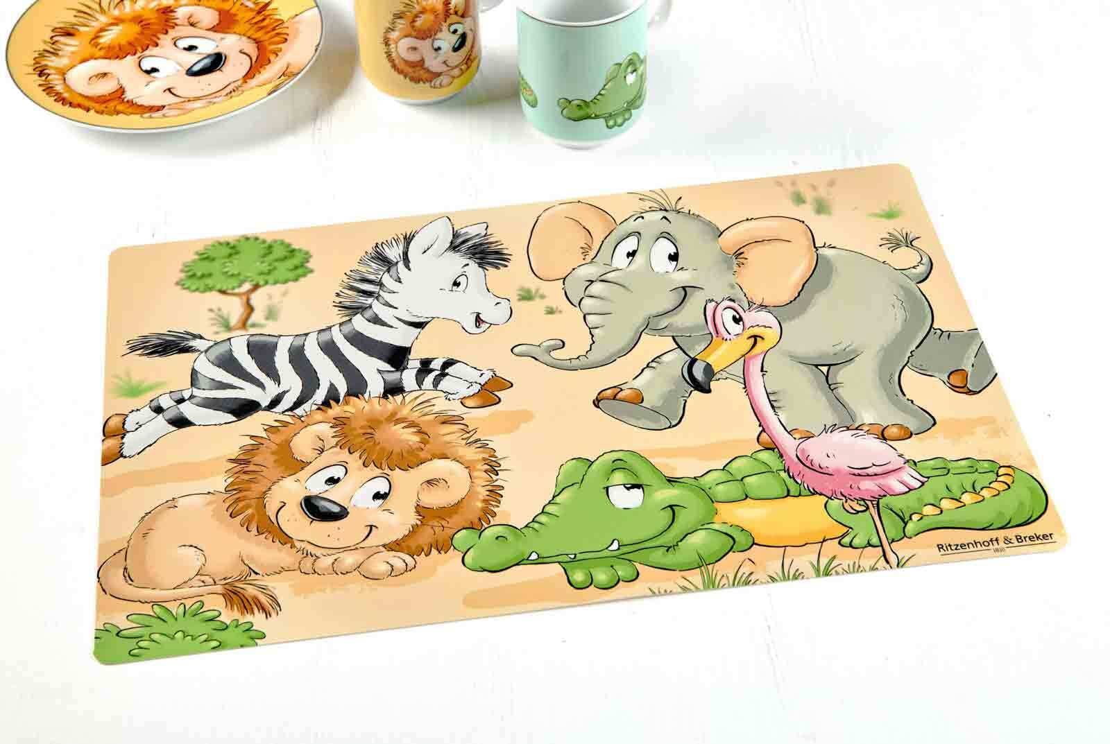 Ritzenhoff & Breker Platzset »Platzset Happy Zoo 45 x 30 cm«