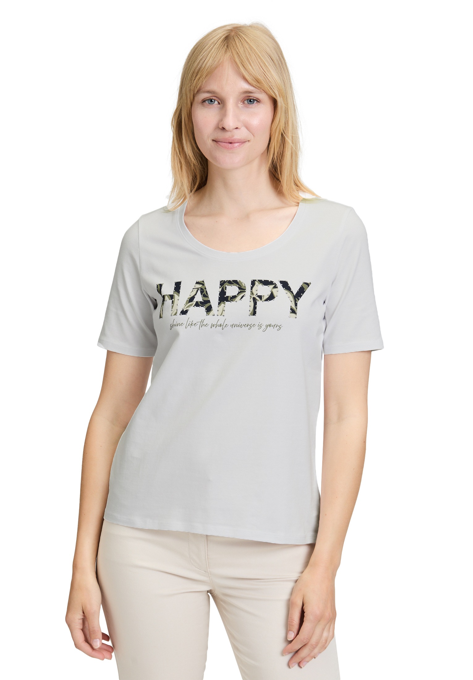 Betty Barclay Langarmshirt »Basic Shirt mit Placement«