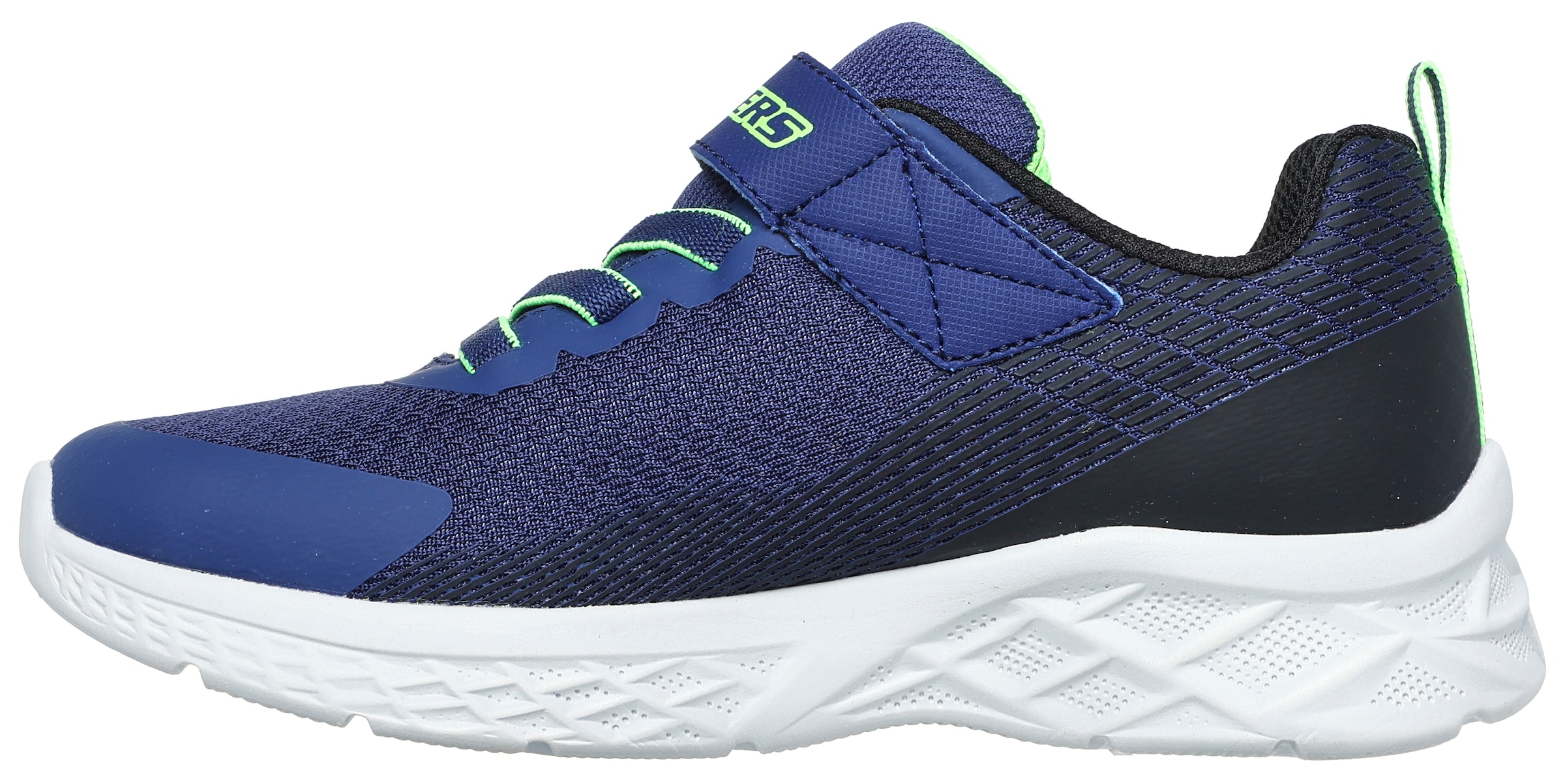 Skechers Sneaker »MICROSPEC II«, Freizeitschuh mit Klettverschluss, Größenschablone zum Download