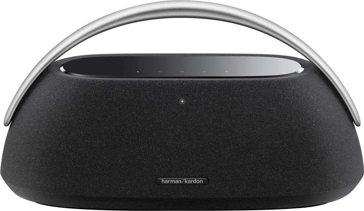Harman/Kardon, Bluetooth-Lautsprecher »GO + Play 3« (Bluetooth Lautstärkeregelung 160 W), Schwarz, USB-Ladeanschluss und Kopplungstaste