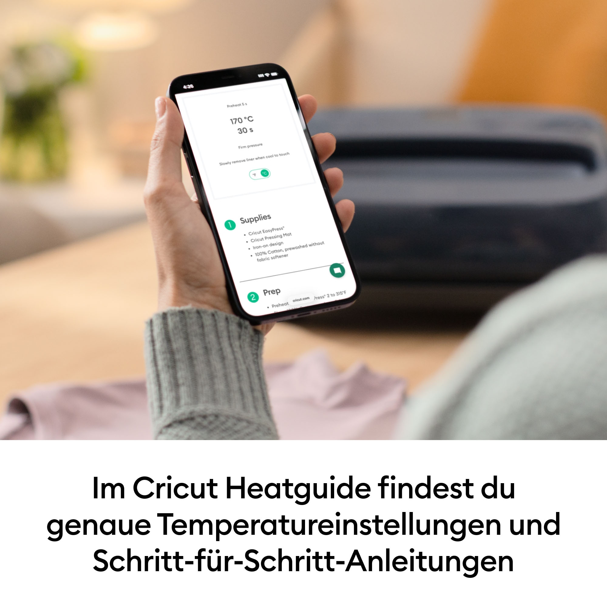 Cricut Transferpresse »EasyPress SE Large 25x30cm, inkl. Matte« 30 cmx25 cm