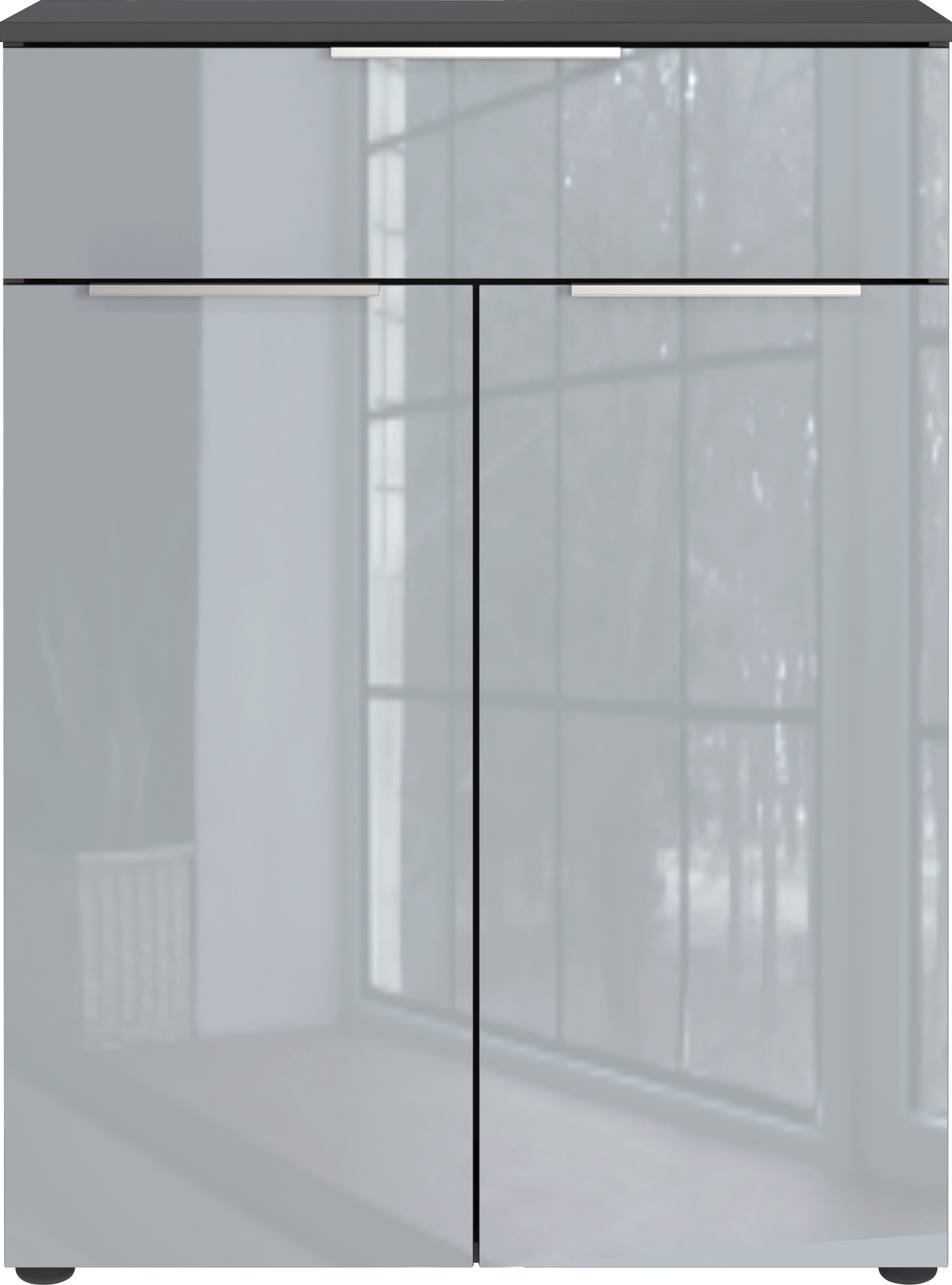 2 mit UNIVERSAL verstellbarer Türen,ein und Schublade »Vasio«, Einlegeboden Kommode Midischrank GERMANIA bei einer online